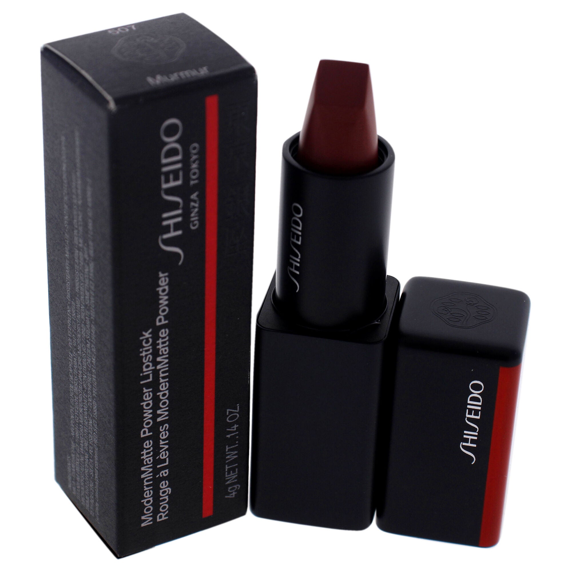 ModernMatte Powder Lipstick - 507 Murmur by Shiseido for Women - 0.14 oz Lipstick, , alternate image number 7