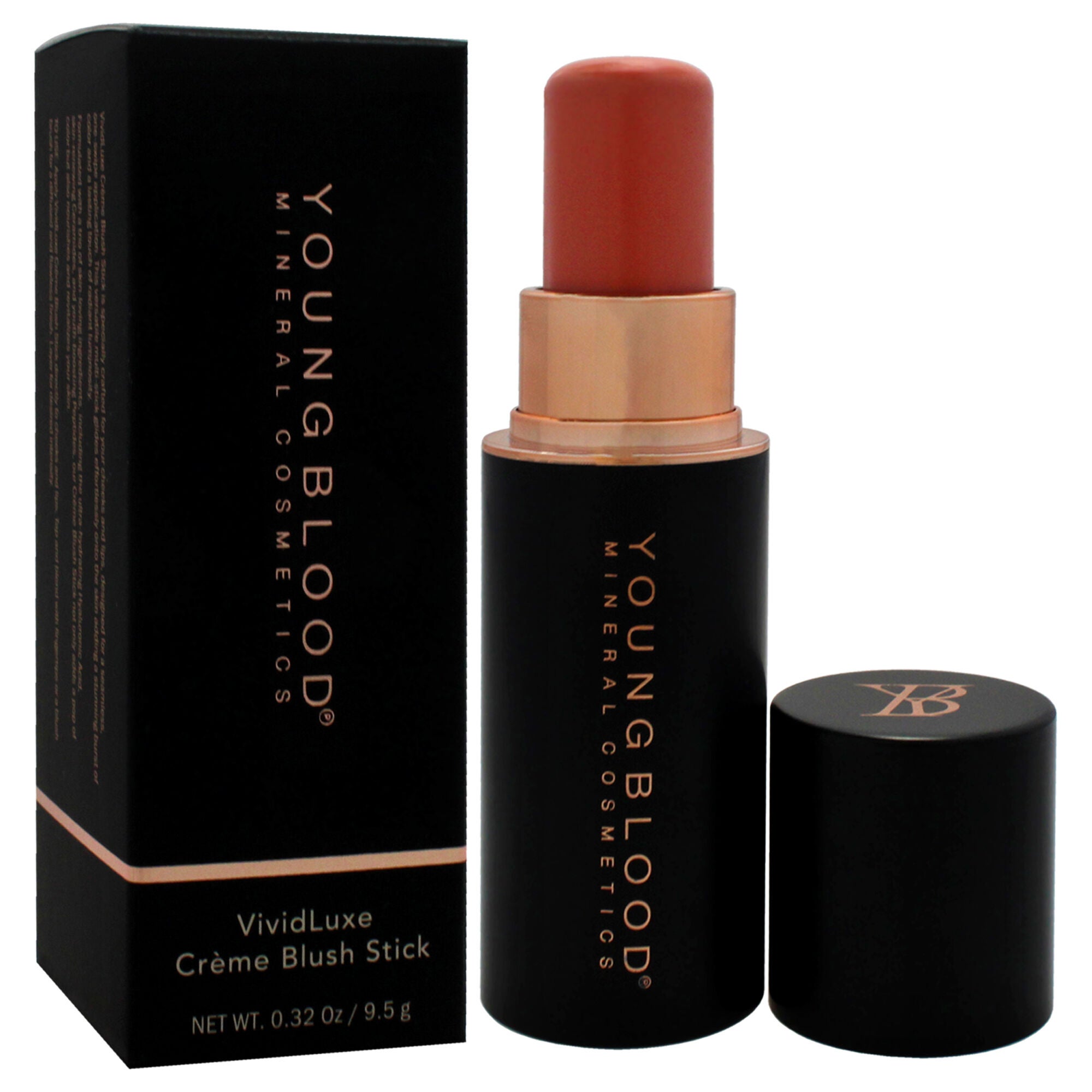 VividLuxe Creme Blush Stick - Bellini by Youngblood for Women - 0.32 oz Blush, See Description, alternate image number 1
