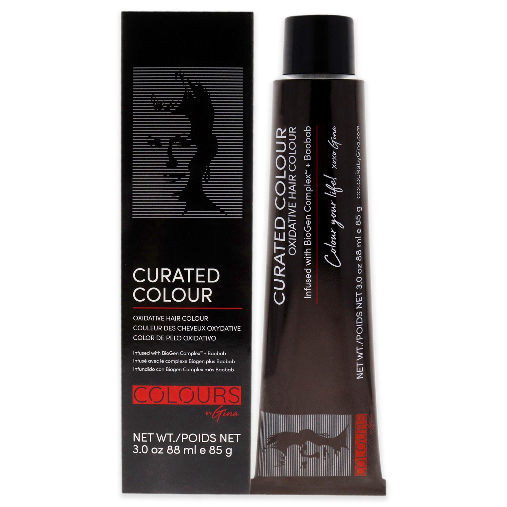 Curated Colour - 9.2-9V Very Light Violet Blonde by Colours By Gina for Unisex - 3 oz Hair Color, See Description, hi-res image number 0