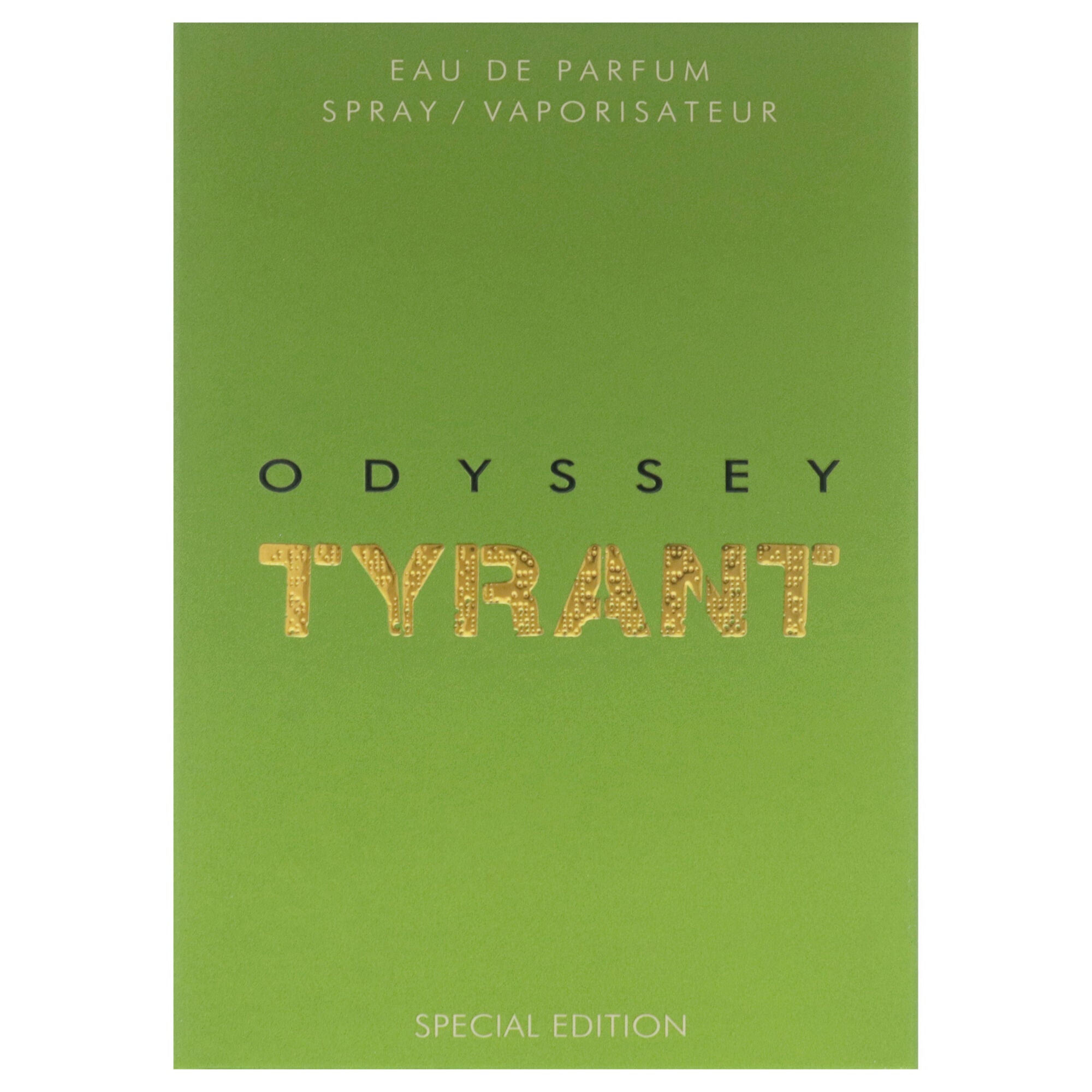 Odyssey - Tyrant Special Edition by Armaf for Men - 3.4 oz EDP Spray, Clear, alternate image number 5