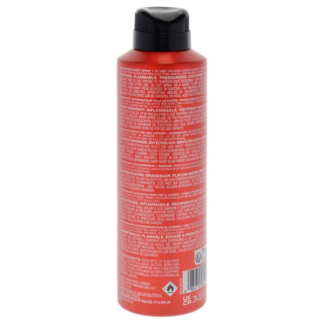 Desire Red London by Alfred Dunhill for Men - 6 oz Deodorizing Body Spray, NA, alternate image number null