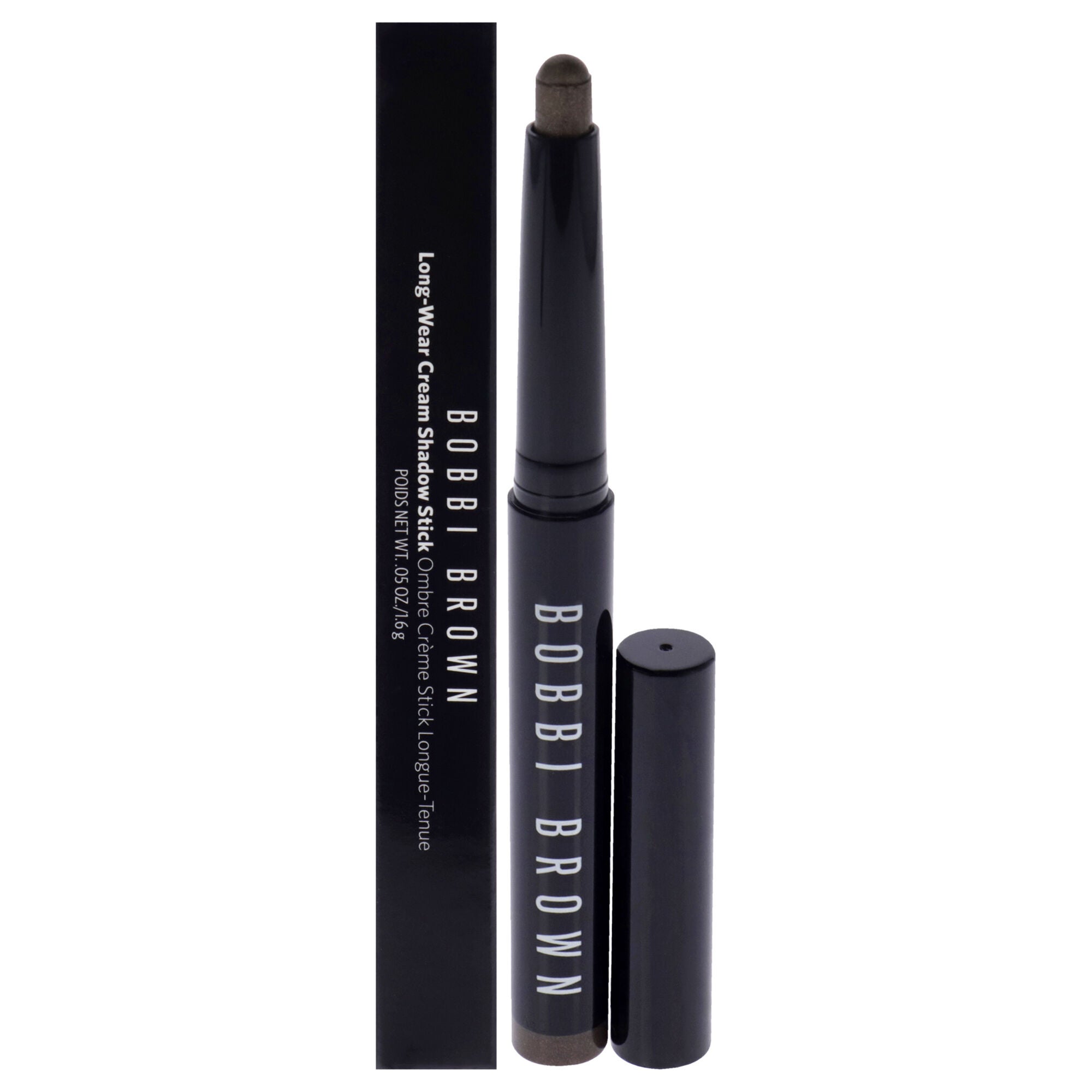 Long-Wear Cream Shadow Stick - Forest Shimmer by Bobbi Brown for Women - 0.05 oz Eye Shadow, Brown, hi-res image number 0