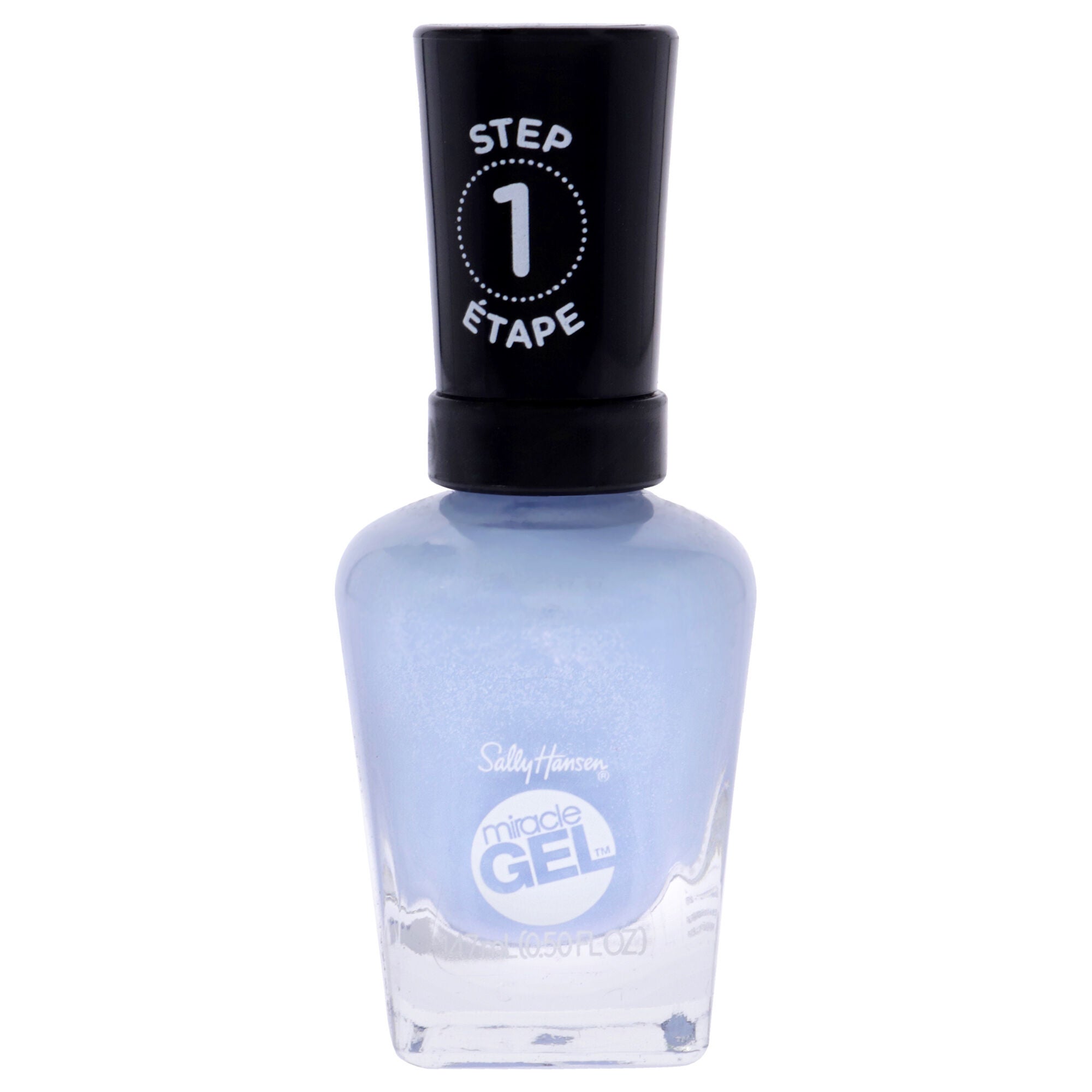 Miracle Gel - 627 Blue Skies Ahead by Sally Hansen for Women - 0.5 oz Nail Polish, See Description, hi-res image number 0