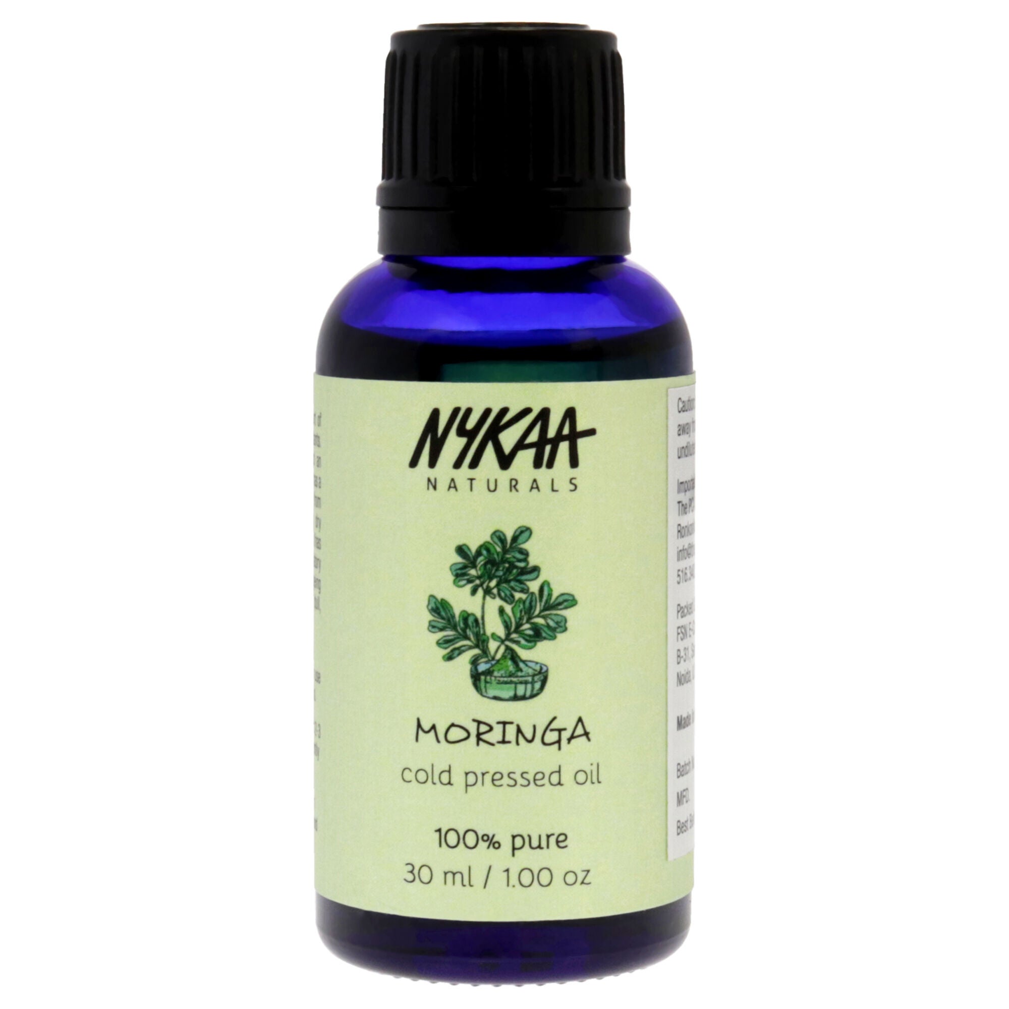 100 Percent Pure Cold Pressed Oil - Moringa by Nykaa Naturals for Women - 1 oz Oil, , alternate image number 6