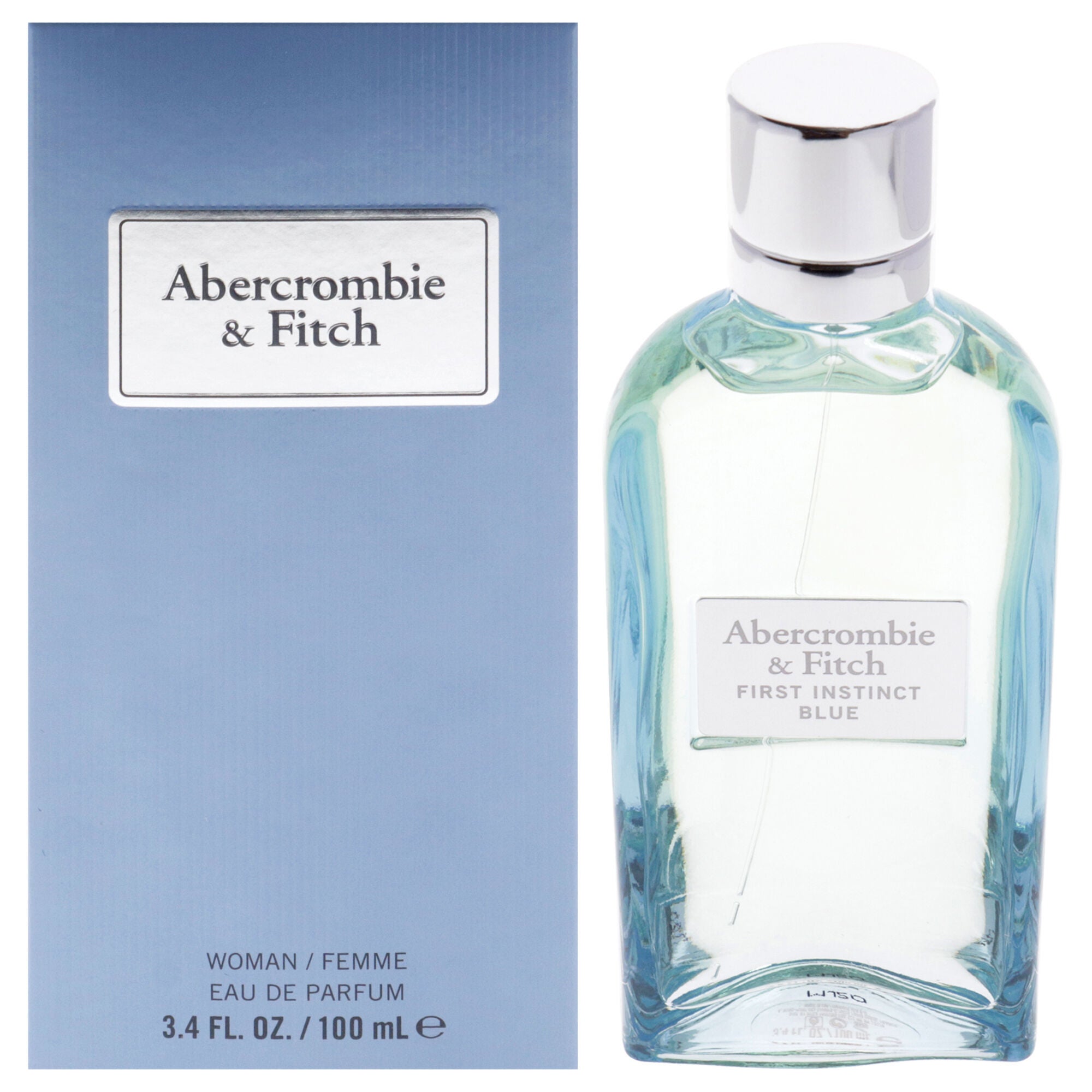 First Instinct Blue by Abercrombie and Fitch for Women - 3.4 oz EDP Spray, See Description, hi-res image number 0