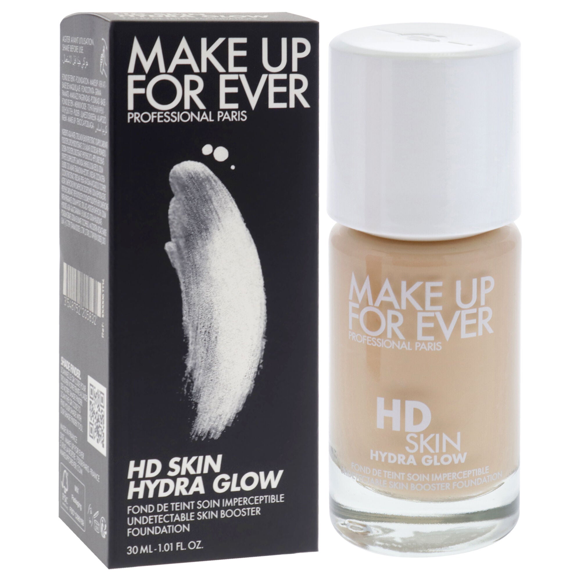 HD Skin Hydra Glow - 1N14 Beige by Make Up For Ever for Women - 1 oz Foundation, Beige, alternate image number 2