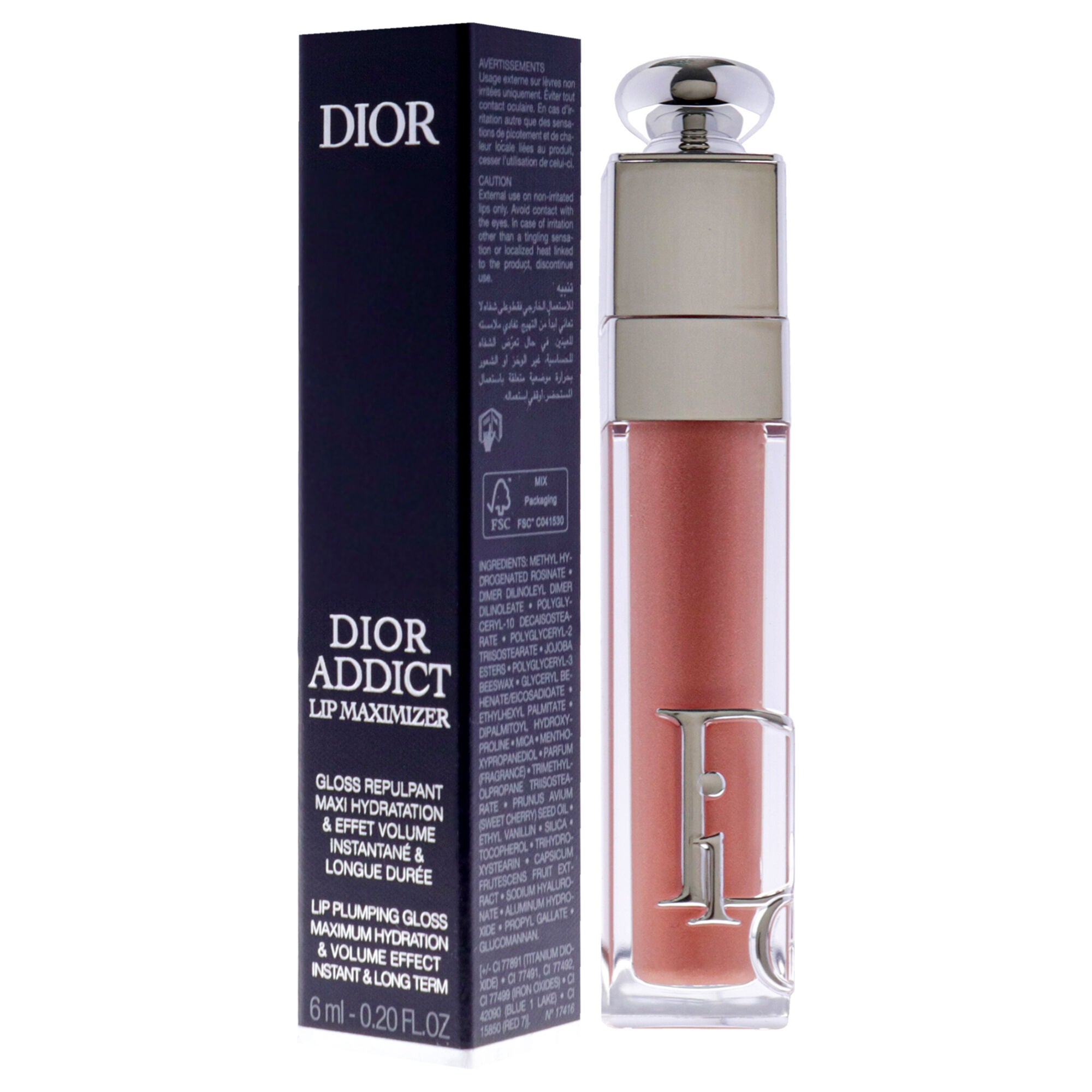 Dior Addict Lip Maximizer - 014 Shimmer Macadamia by Christian Dior for Women - 0.2 oz Lip Gloss, See Description, alternate image number 3