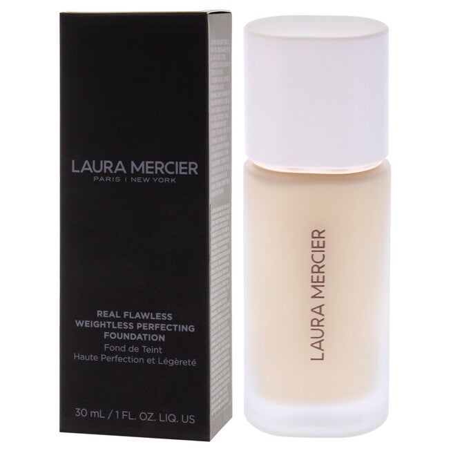 Real Flawless Weightless Perfecting Foundation - 1W1 Cashmere by Laura Mercier for Women - 1 oz Foundation, NA, alternate image number null