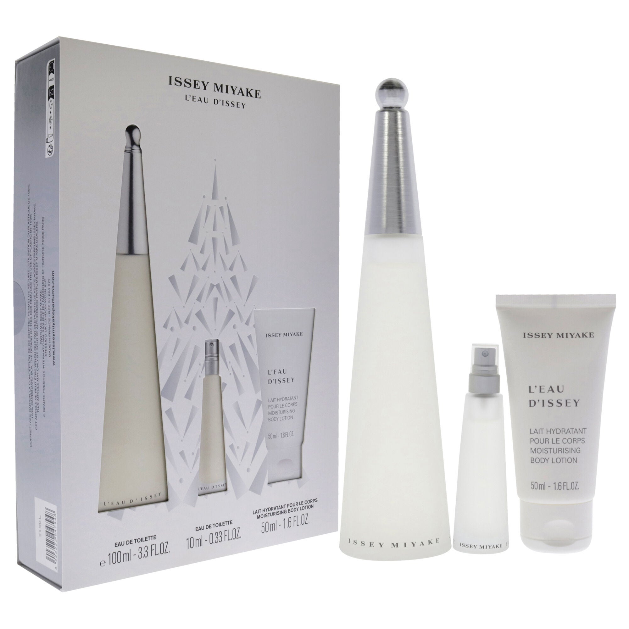 Leau Dissey by Issey Miyake for Women - 3 Pc Gift Set 3.3oz EDT Spray, 0.33oz EDT Spray, 1.6oz Body L, See Description, alternate image number 2