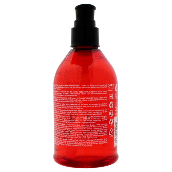 Big Sexy Hair Blow Dry Volumizing Gel by Sexy Hair for Unisex - 8.5 oz Gel, See Description, alternate image number 2