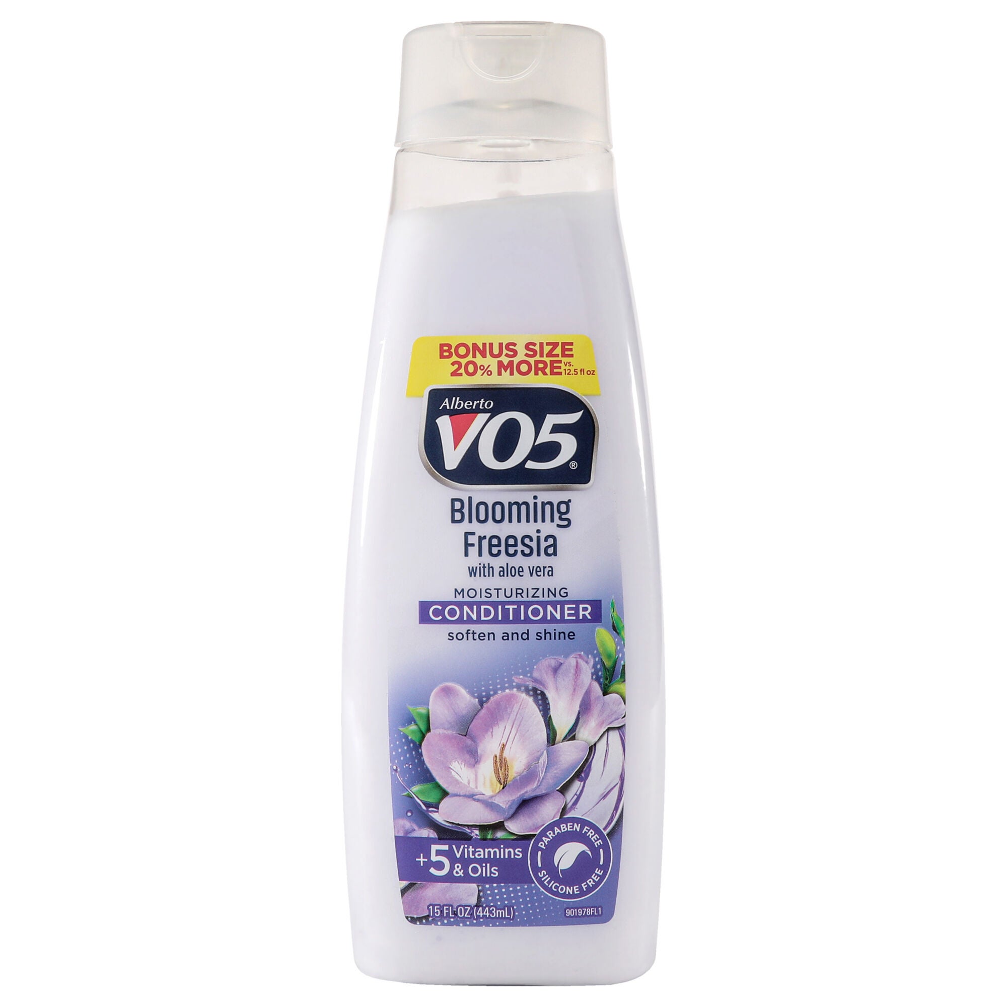 Moisturizing Blooming Freesia Conditioner by Alberto VO5 for Unisex - 15 oz Conditioner, See Description, hi-res image number 0