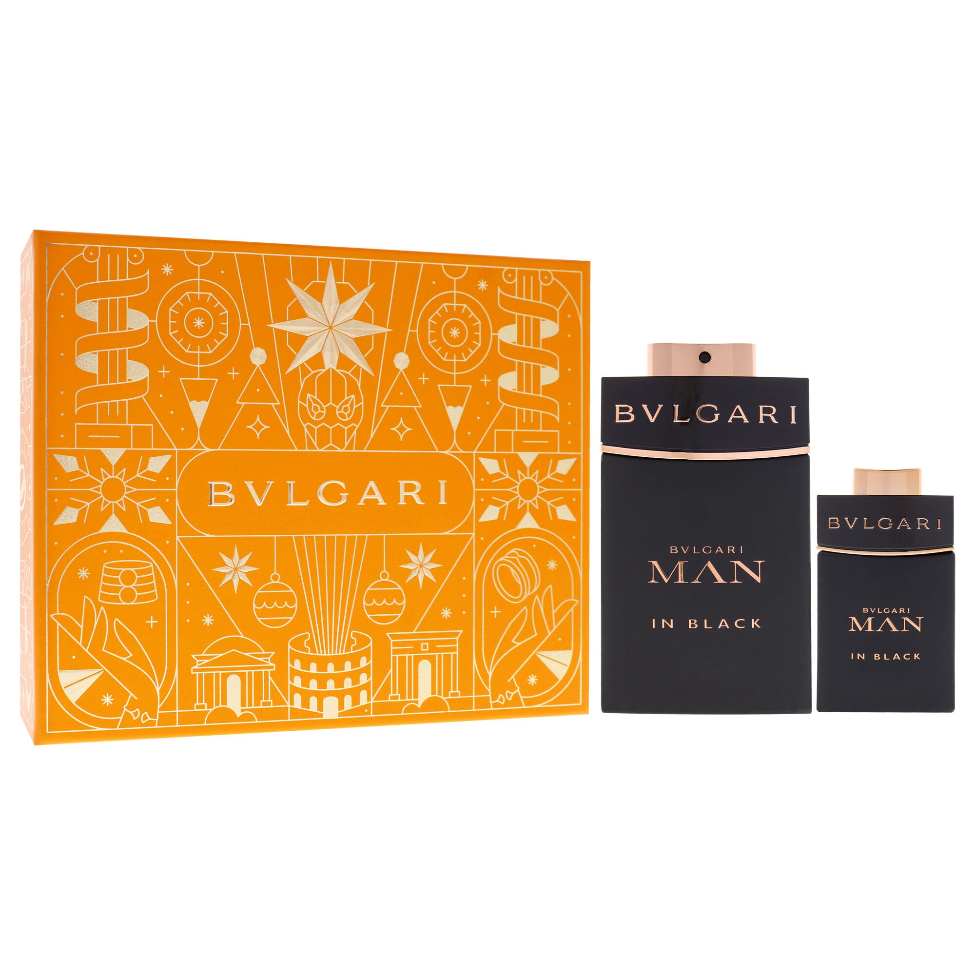 Bvlgari Man In Black by Bvlgari for Men - 2 Pc Gift Set 3.4oz EDP Spray, 0.5oz EDP Spray, See Description, alternate image number 1