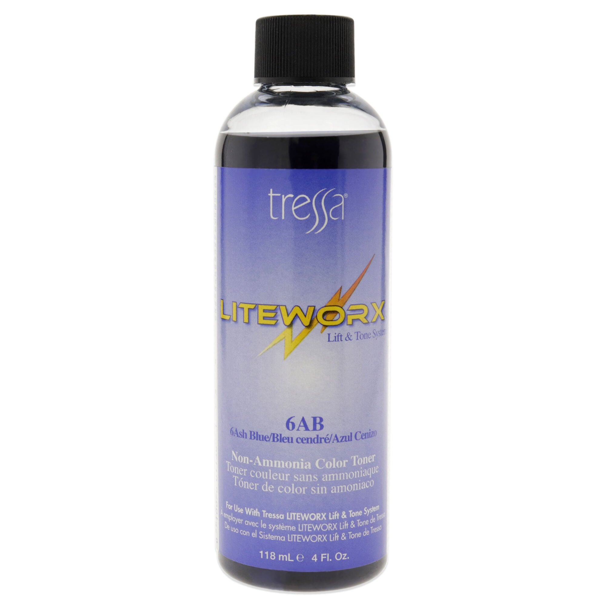 Liteworx Toner - 6AB Ash Blue by Tressa for Unisex - 4 oz Toner, See Description, hi-res image number 0