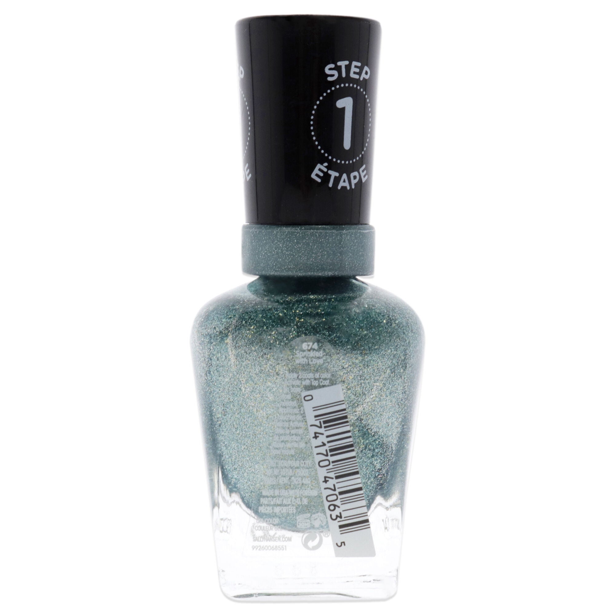 Miracle Gel - 674 Sprinkled with Love by Sally Hansen for Women - 0.5 oz Nail Polish, See Description, alternate image number 2