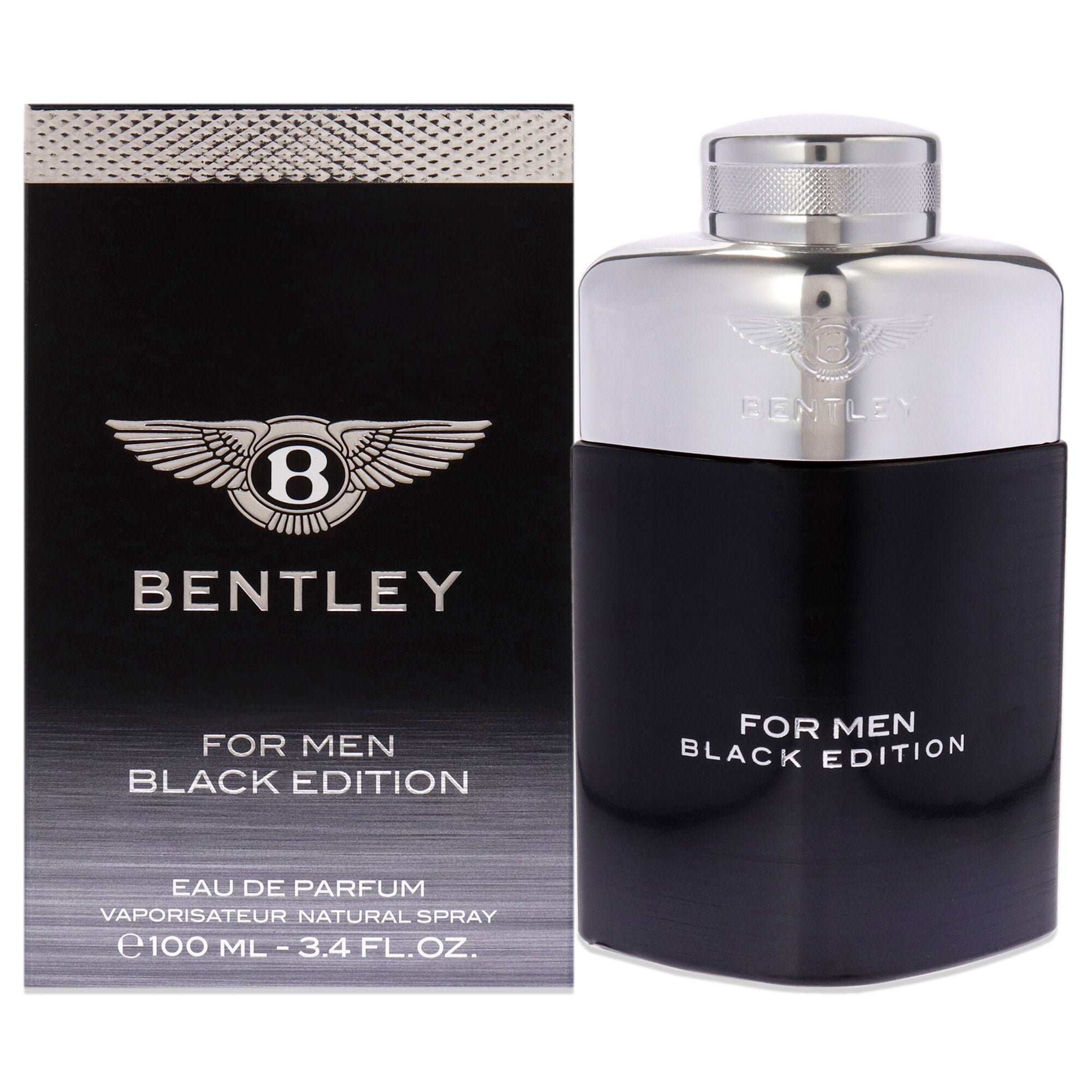 Bentley Black Edition by Bentley for Men - 3.4 oz EDP Spray, Clear, hi-res image number 0