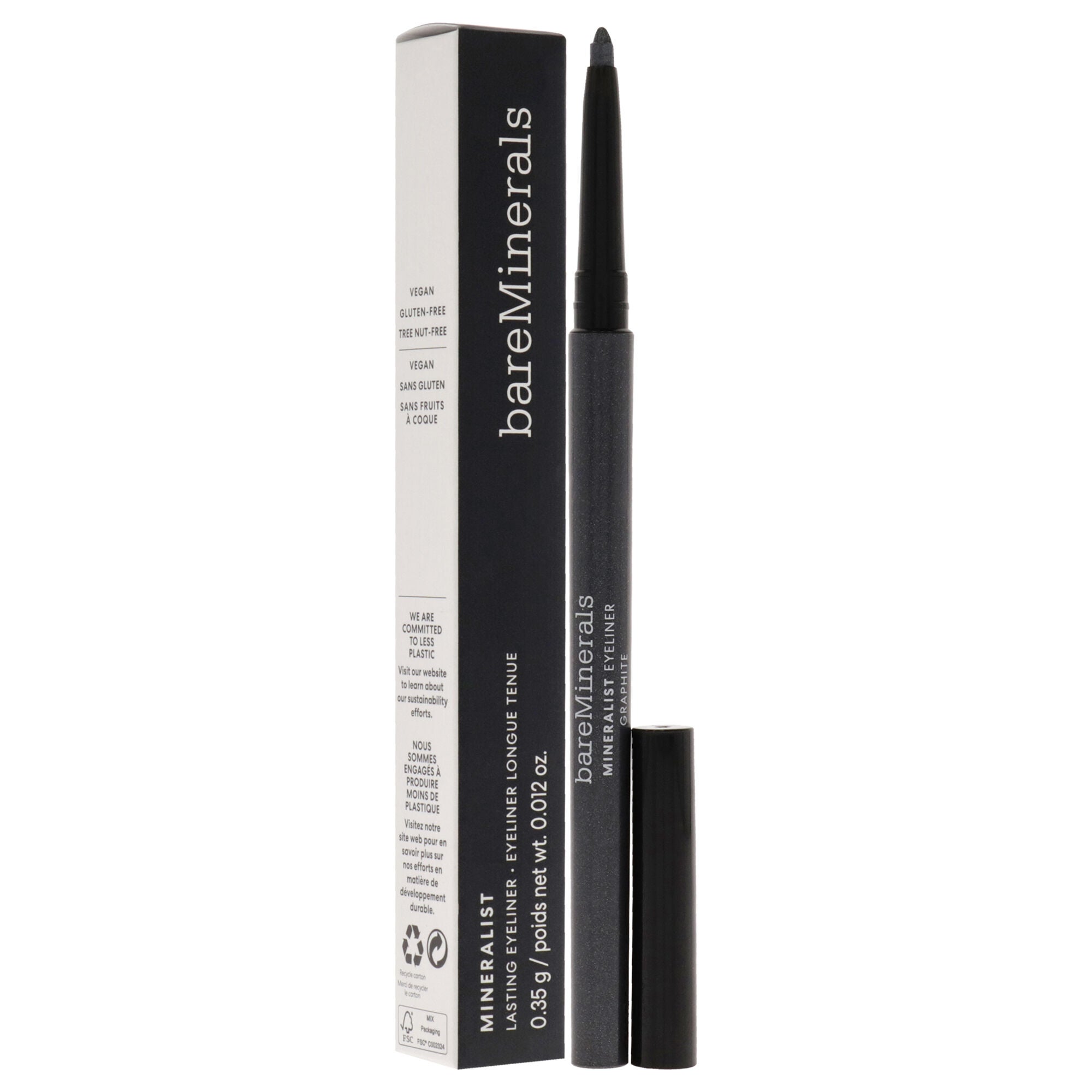 Mineralist Lasting Eyeliner - Graphite by bareMinerals for Women - 0.012 oz Eyeliner, See Description, alternate image number 2