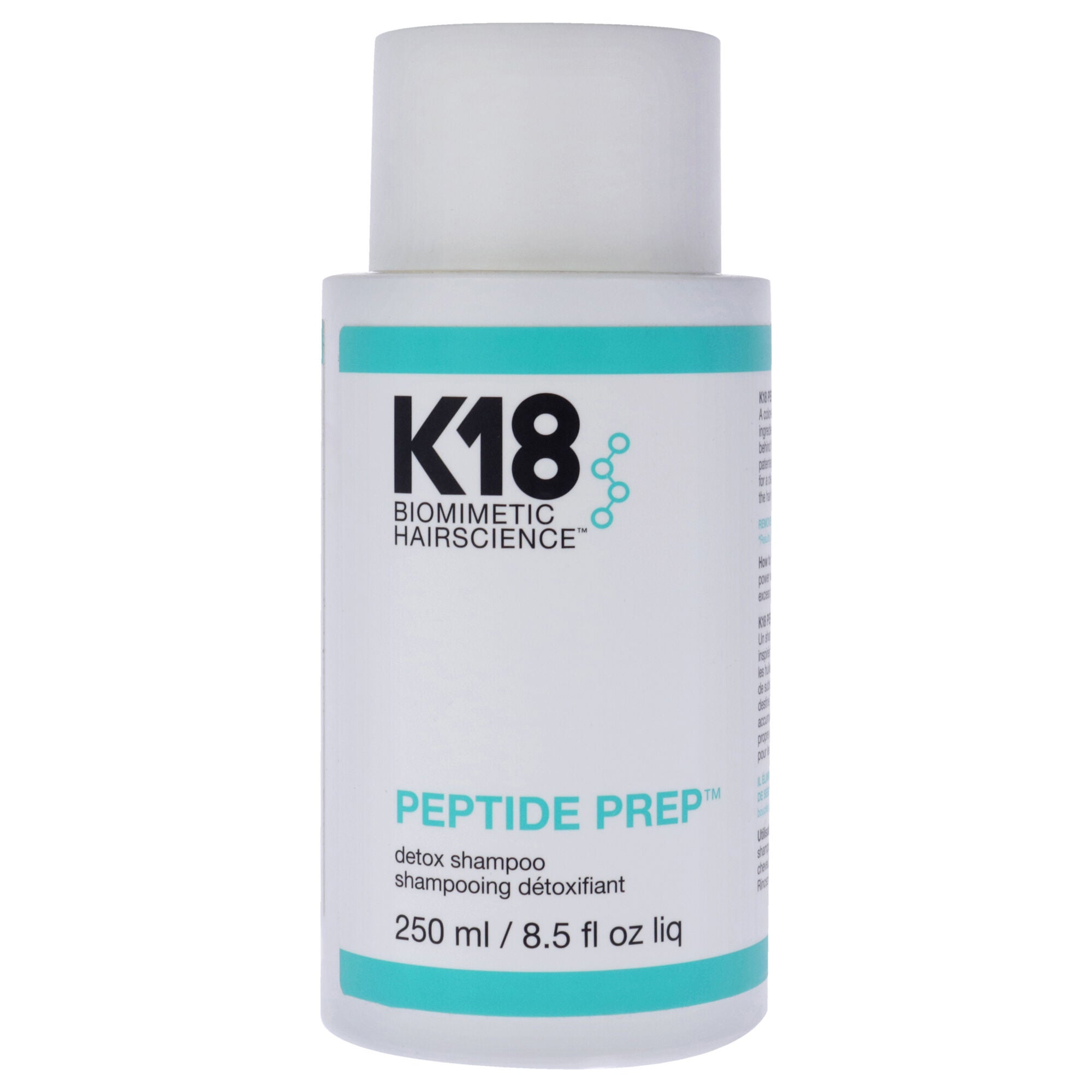 Peptide Prep Detox Shampoo by K18 Hair for Unisex - 8.5 oz Shampoo, , alternate image number 4