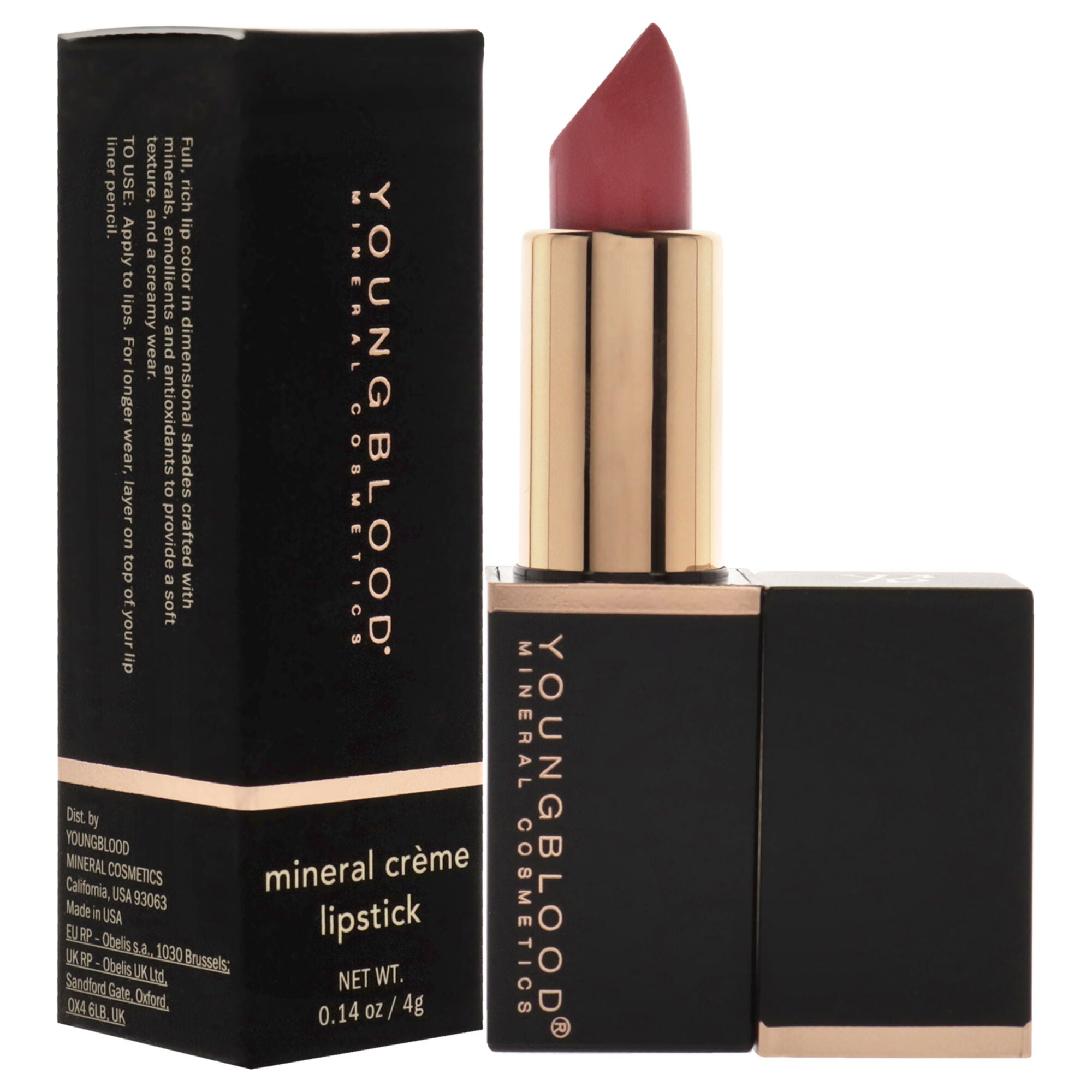 Mineral Creme Lipstick - Dragon Fruit by Youngblood for Women - 0.14 oz Lipstick, See Description, alternate image number 2