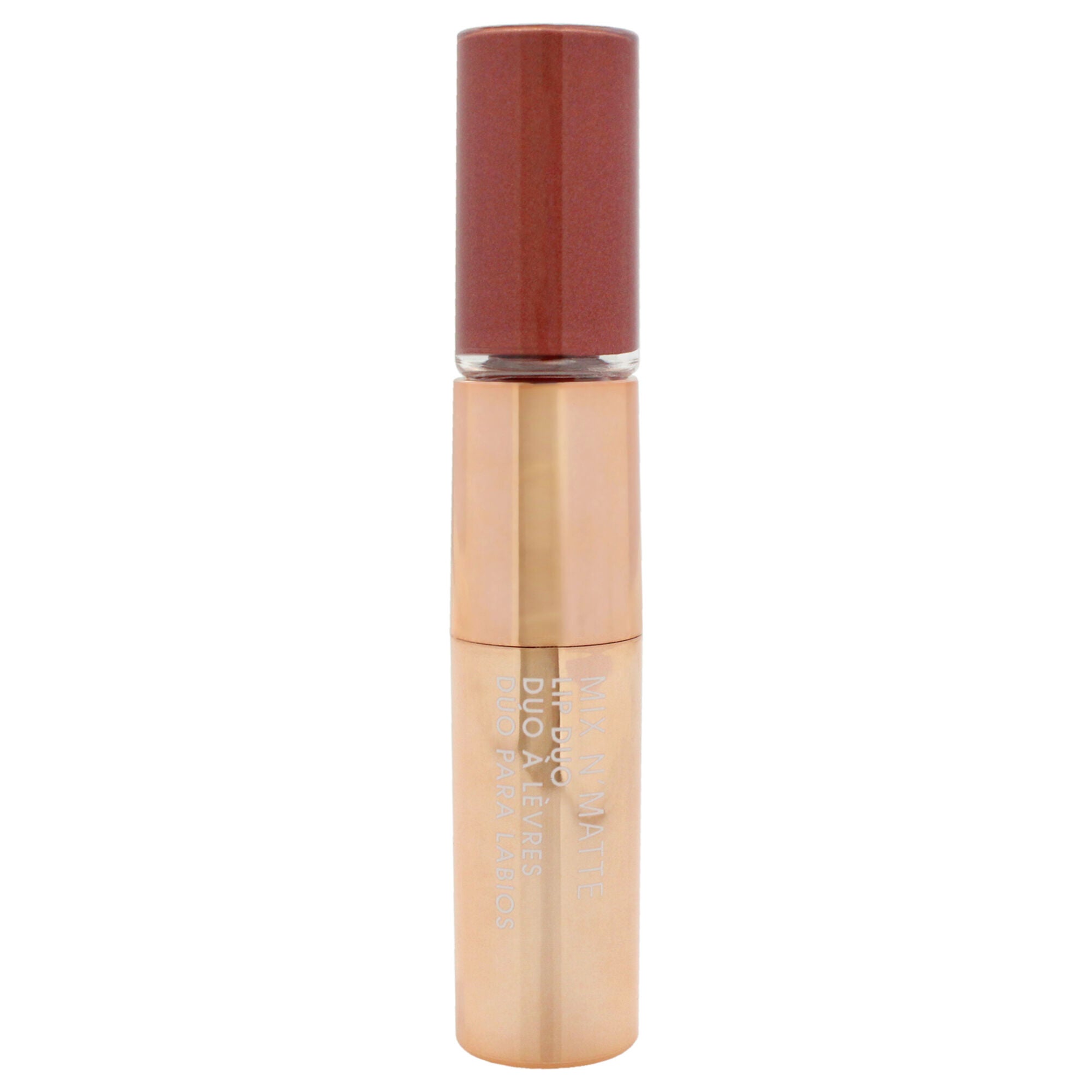 Mix N Matte Lip Duo - LD4 Bronze Envy by Flower Beauty for Women - 0.19 oz Lip Gloss, See Description, alternate image number 1