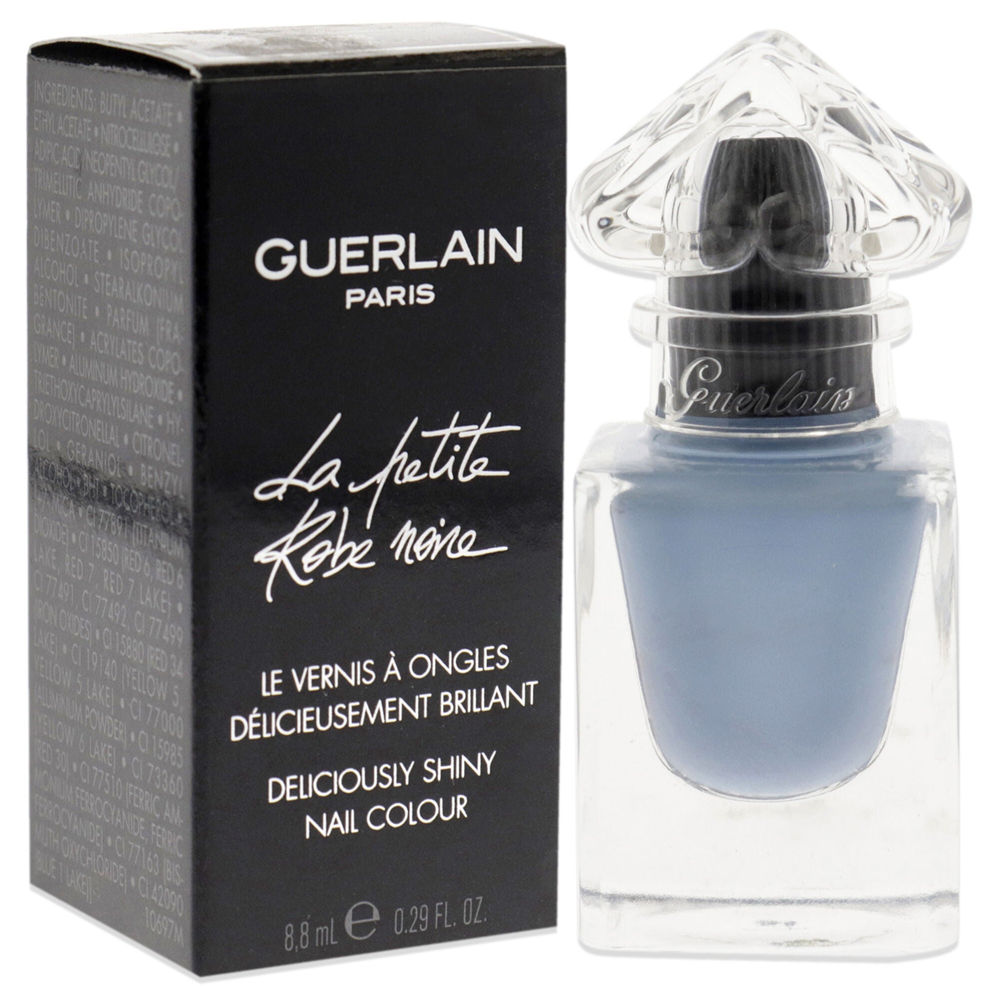 La Petite Robe Noire Deliciously Shiny Nail Colour - 008 Denim Jacket by Guerlain for Women - 0.29 oz Nail Polish, See Description, alternate image number 2