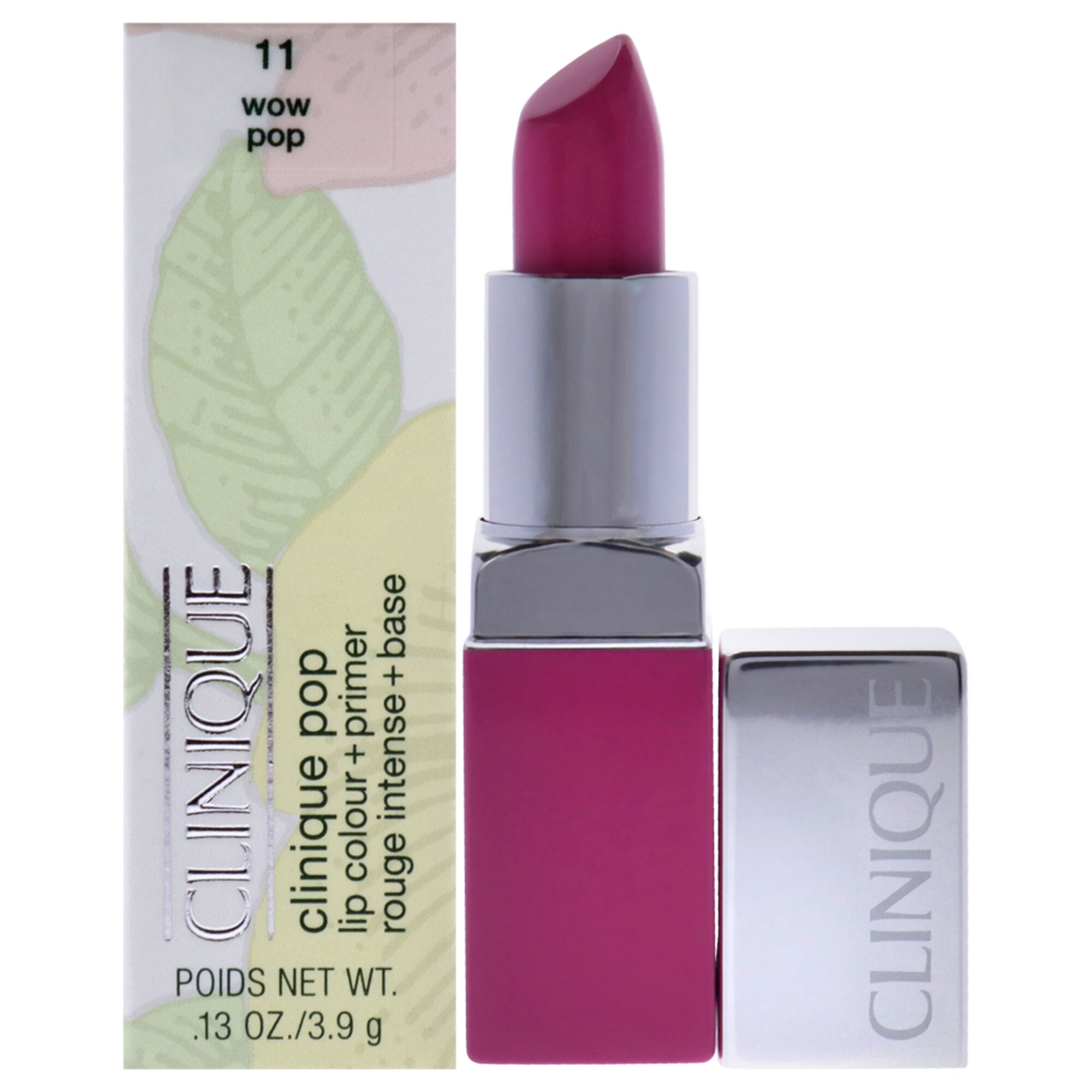Clinique Pop Lip Colour Plus Primer - 11 Wow Pop by Clinique for Women - 0.13 oz Lipstick, See Description, hi-res image number 0