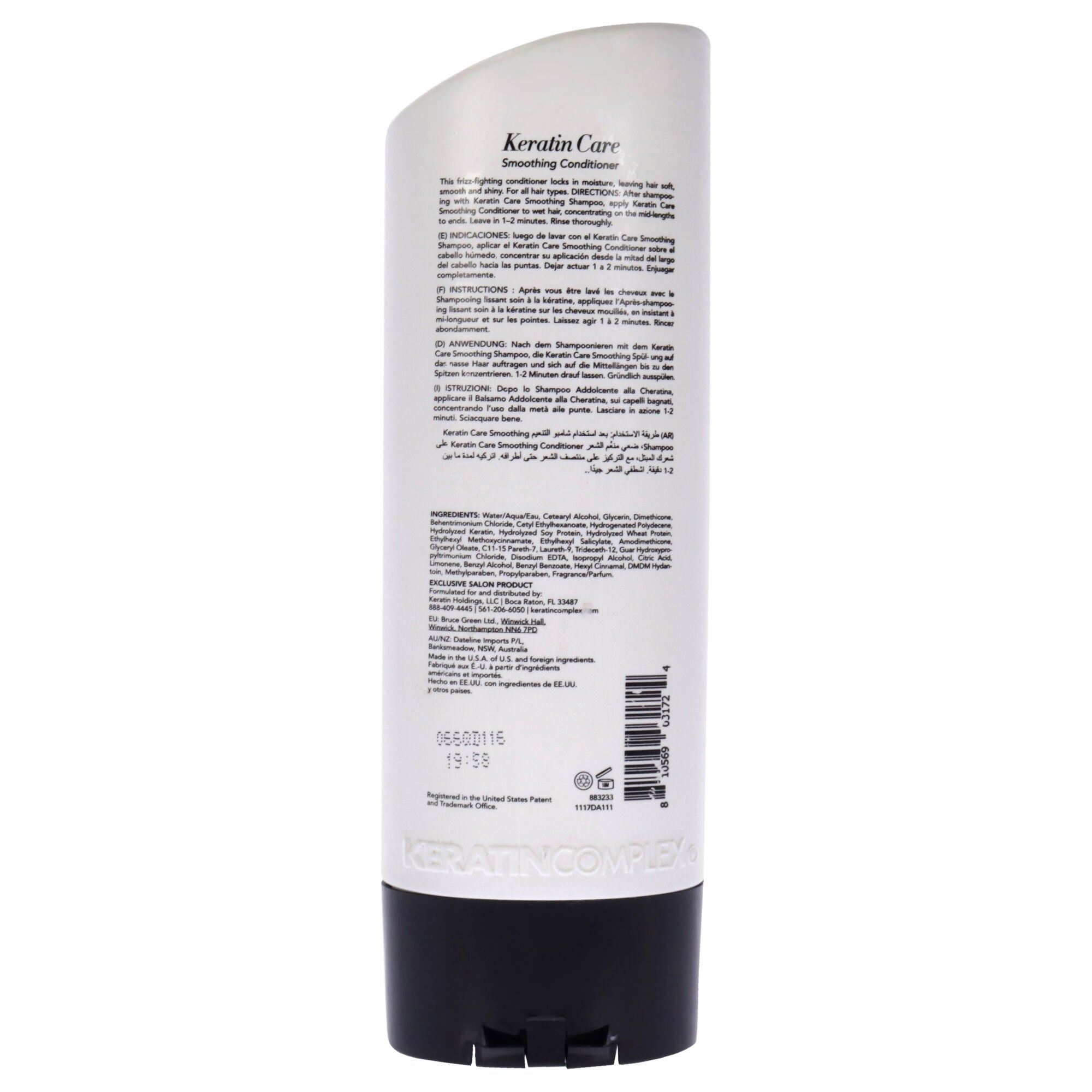 Keratin Care Smoothing Conditioner by Keratin Complex for Unisex - 13.5 oz Conditioner, See Description, alternate image number 1
