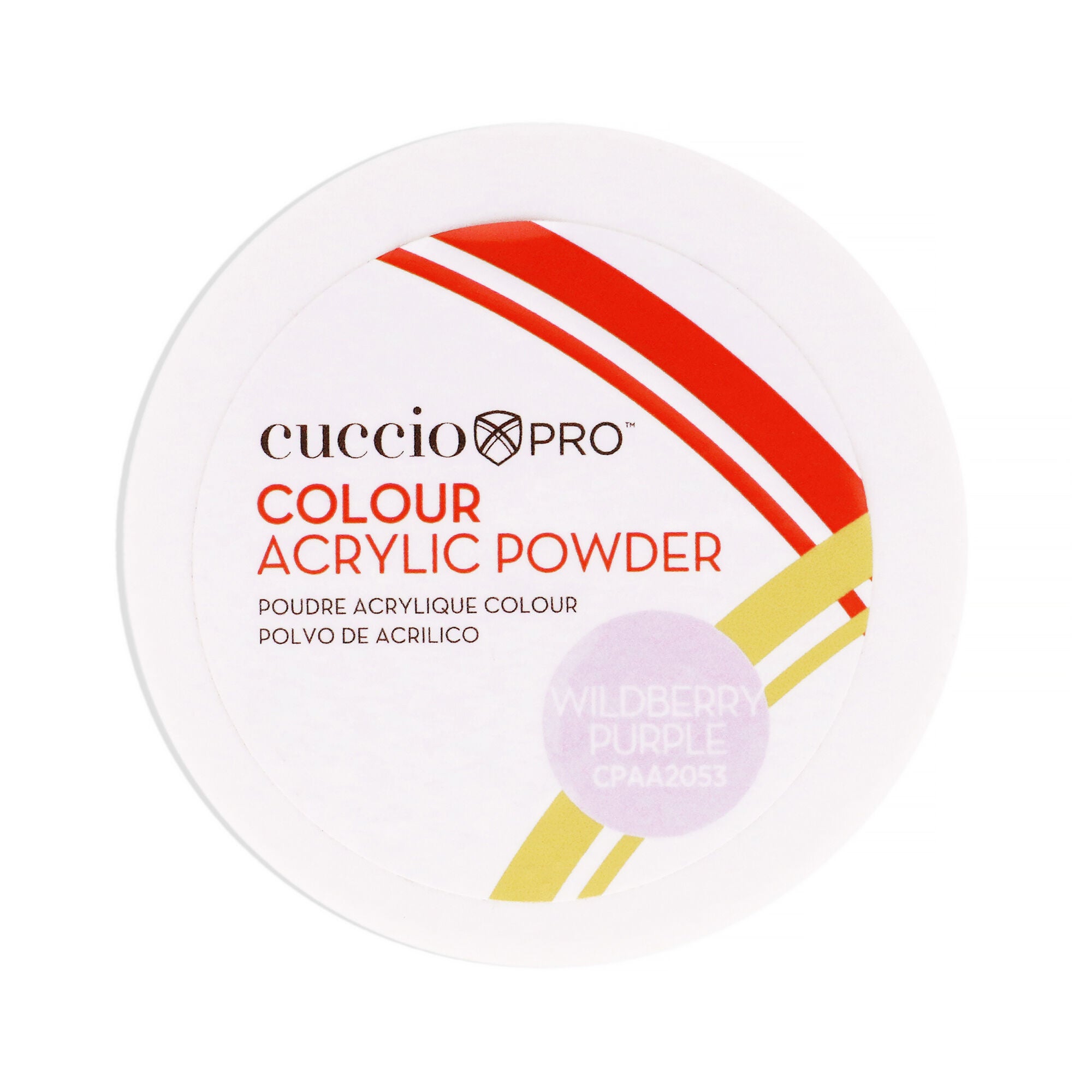 Colour Acrylic Powder - Wildberry Purple by Cuccio PRO for Women - 1.6 oz Acrylic Powder, See Description, hi-res image number 0