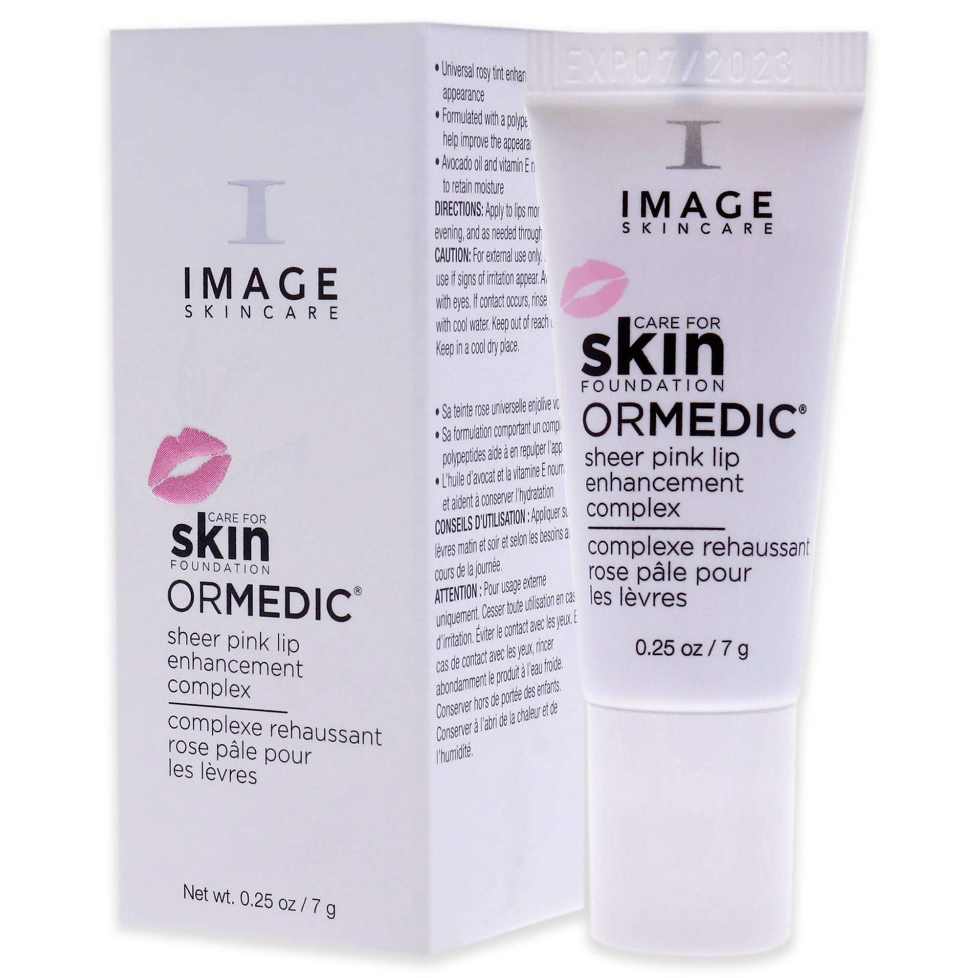 Ormedic Sheer Pink Lip Enhancement Complex by Image for Unisex - 0.25 oz Lip Treatment, See Description, alternate image number 3