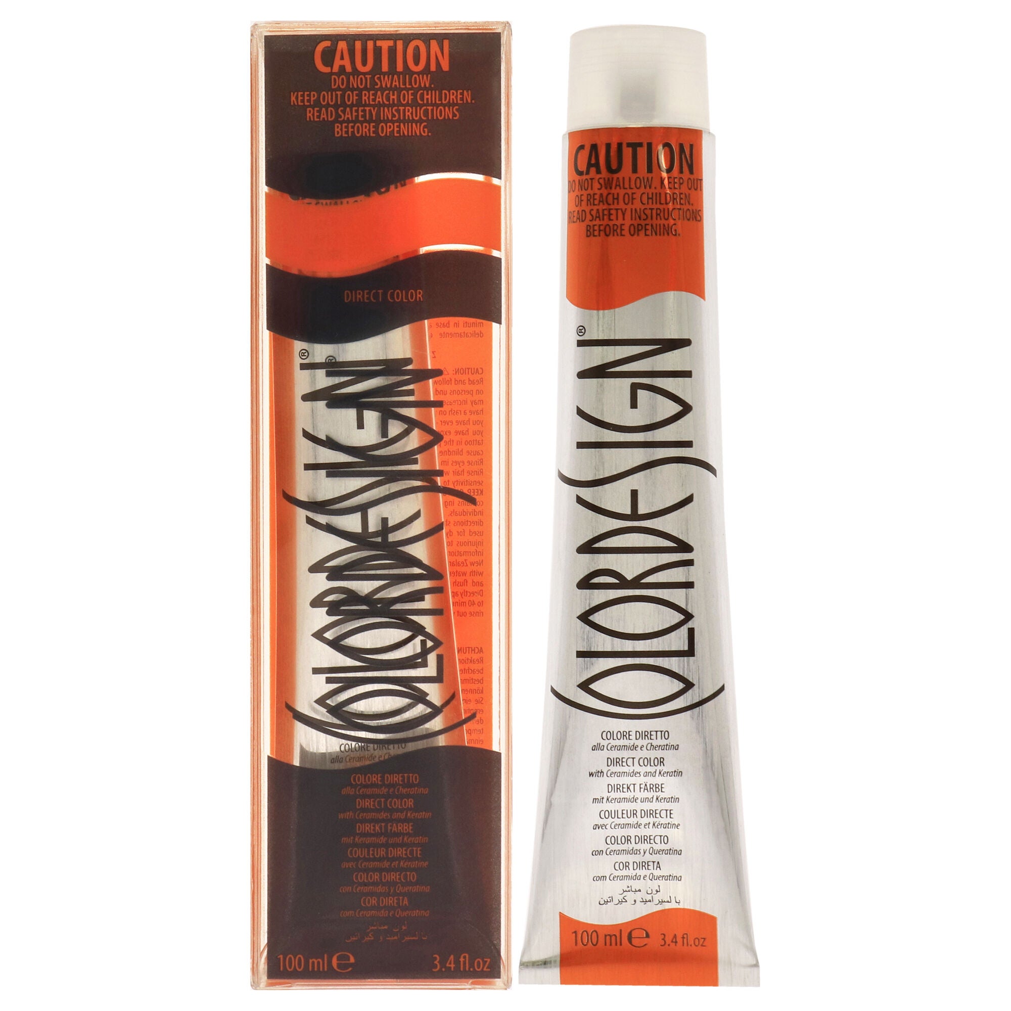 Direct Permanent Hair Color - Red Blond by ColorDesign for Unisex - 3.4 oz Hair Color, See Description, hi-res image number 0