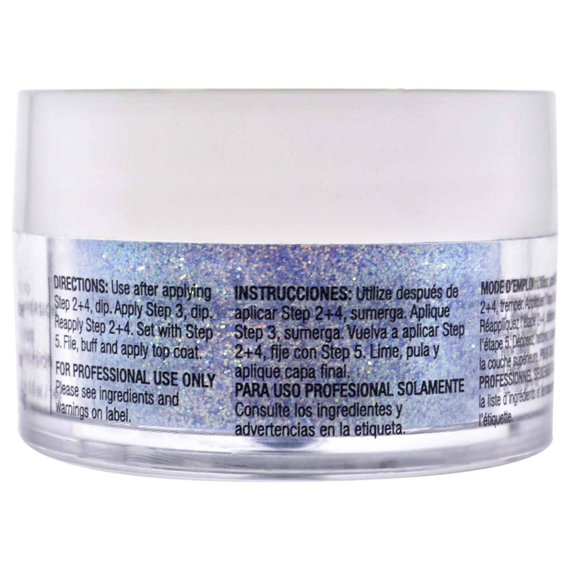 Pro Powder Polish Nail Colour Dip System - Bling Aquamarine by Cuccio Pro for Women - 0.5 oz Nail Powder, See Description, alternate image number 2