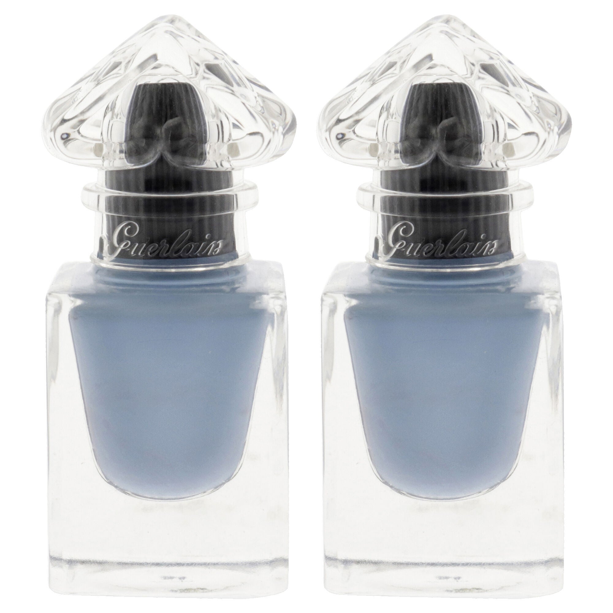 La Petite Robe Noire Deliciously Shiny Nail Colour - 008 Denim Jacket by Guerlain for Women - 0.29 oz Nail Polish - Pack of 2, Light Blue, alternate image number 1