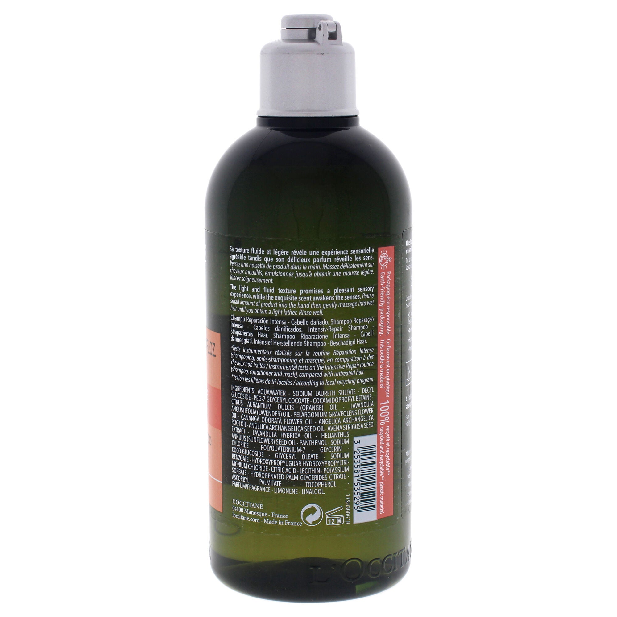 Aromachologie Intensive Repair Shampoo by LOccitane for Unisex - 10.1 oz Shampoo, See Description, alternate image number 1