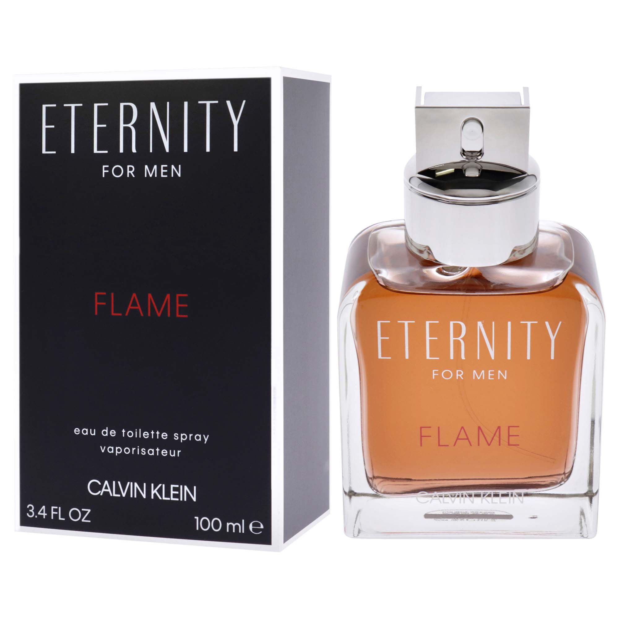 Eternity Flame by Calvin Klein for Men - 3.4 oz EDT Spray, See Description, alternate image number 3