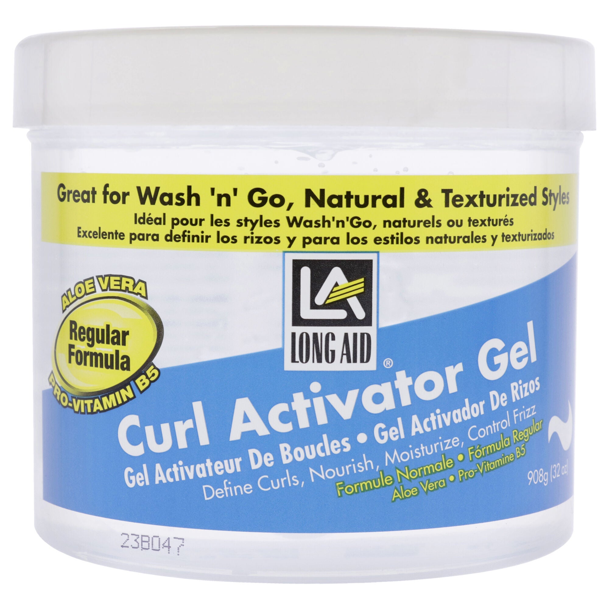 Long-Aid Curl Activator Gel by Ampro for Women - 32 oz Gel, See Description, hi-res image number 0