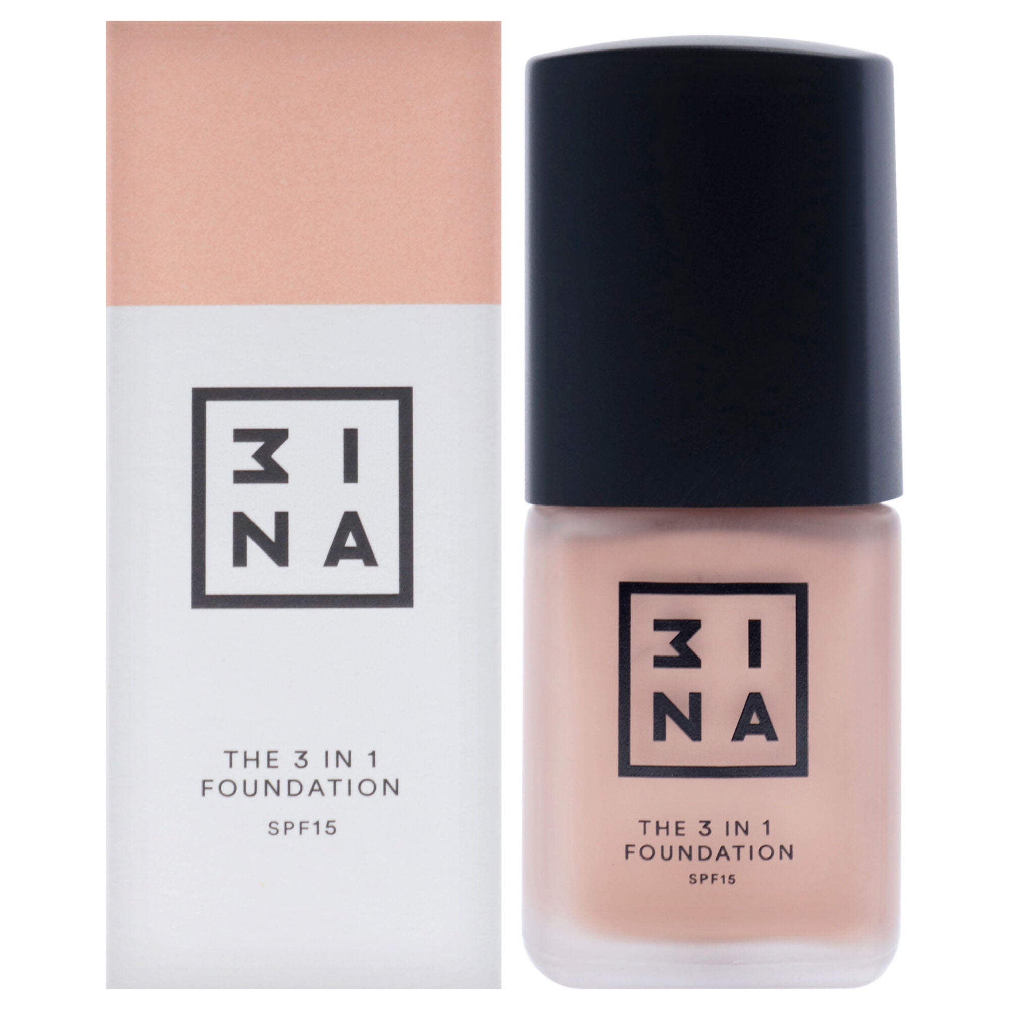 The 3-In-1 Foundation SPF 15 - 206 by 3INA for Women - 1.01 oz Foundation, See Description, hi-res image number 0