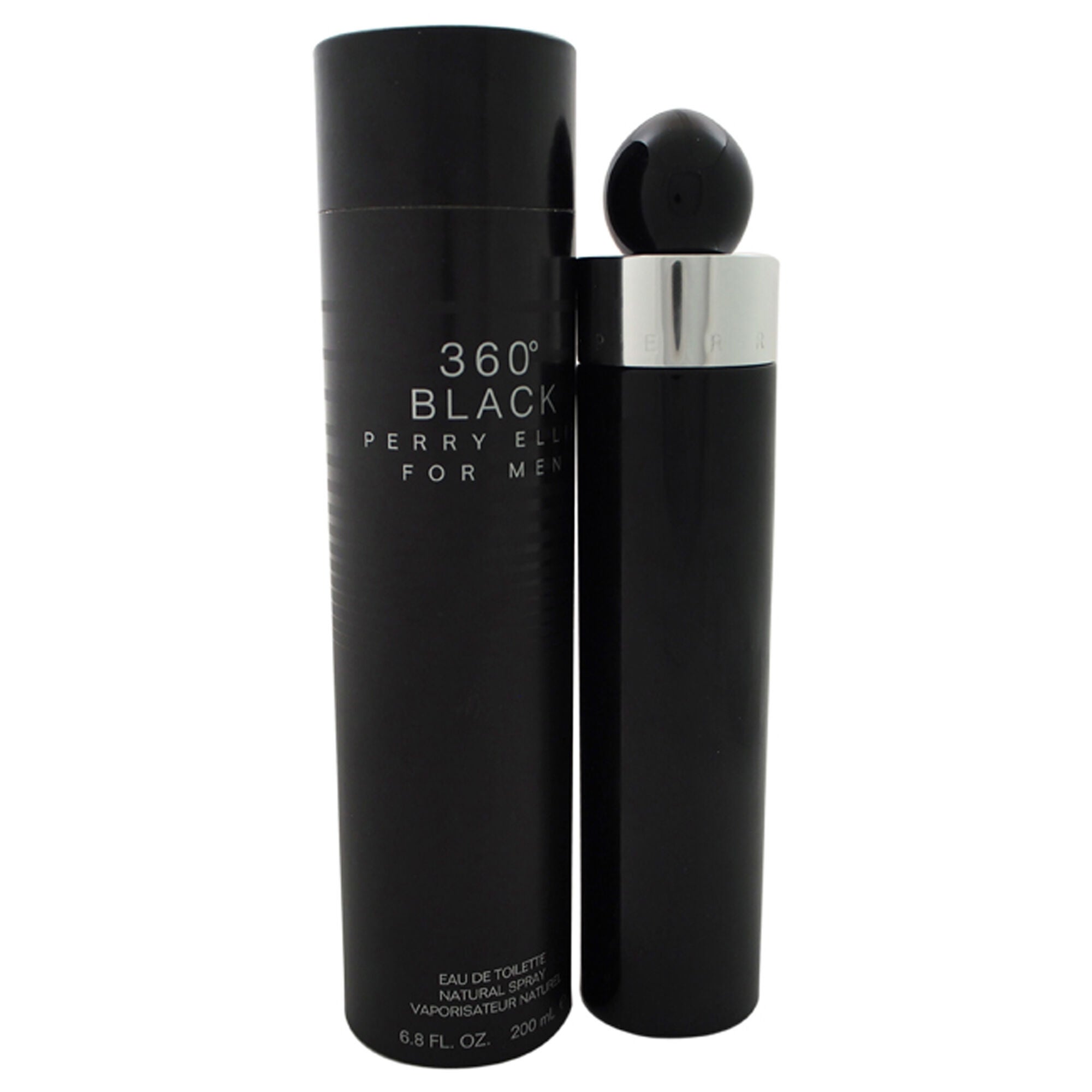 360 Black by Perry Ellis for Men - 6.8 oz EDT Spray, Clear, hi-res image number 0