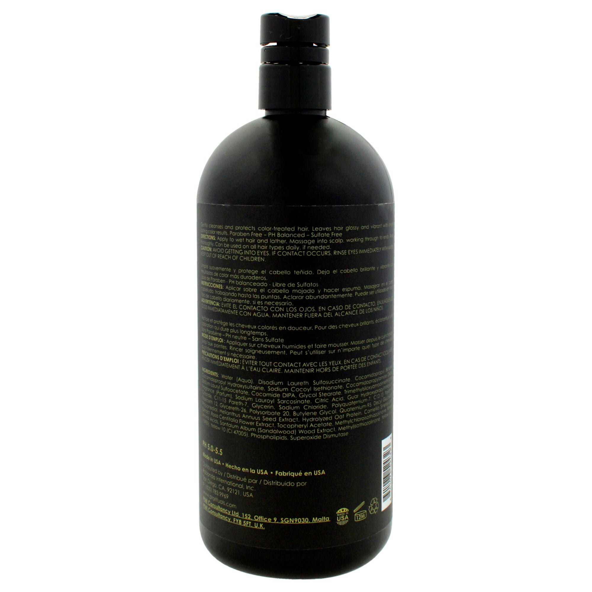 Color Protect Shampoo by ProRituals for Unisex - 32 oz Shampoo, See Description, alternate image number 1