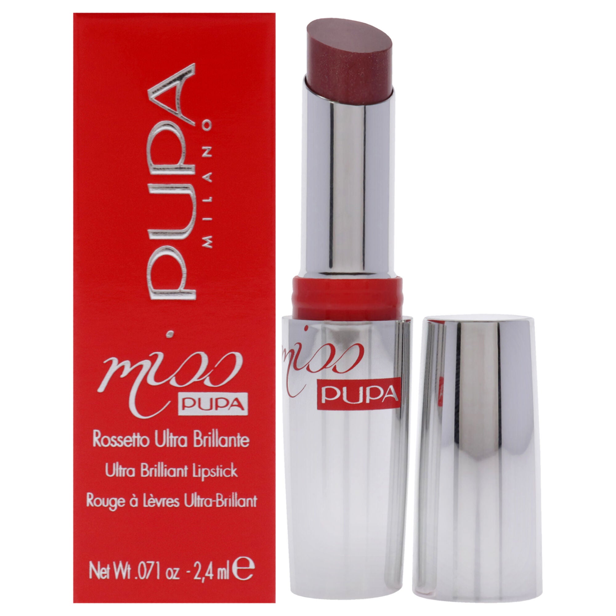 Miss Pupa Ultra Brilliant Lipstick - 603 Upper East Side by Pupa Milano for Women - 0.071 oz Lipstick, See Description, hi-res image number 0