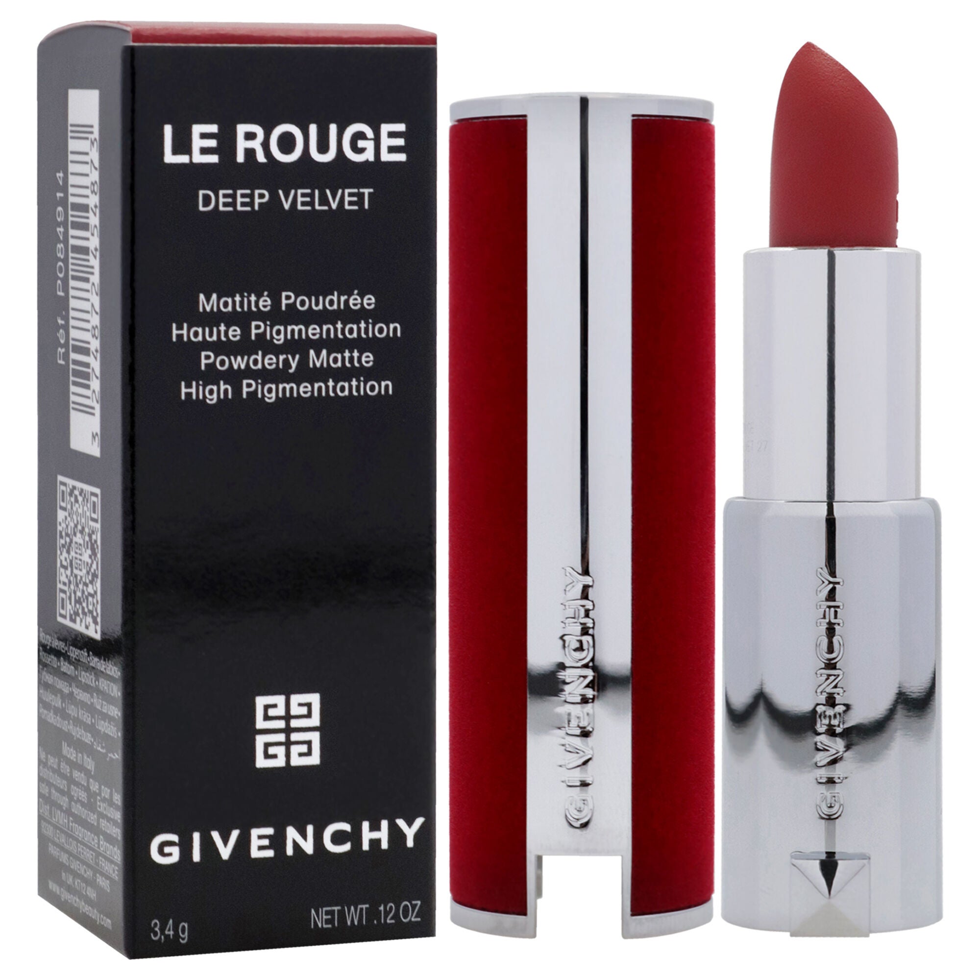 Le Rouge Deep Velvet Matte Lipstick - N27 by Givenchy for Women - 0.12 oz Lipstick, , alternate image number 6