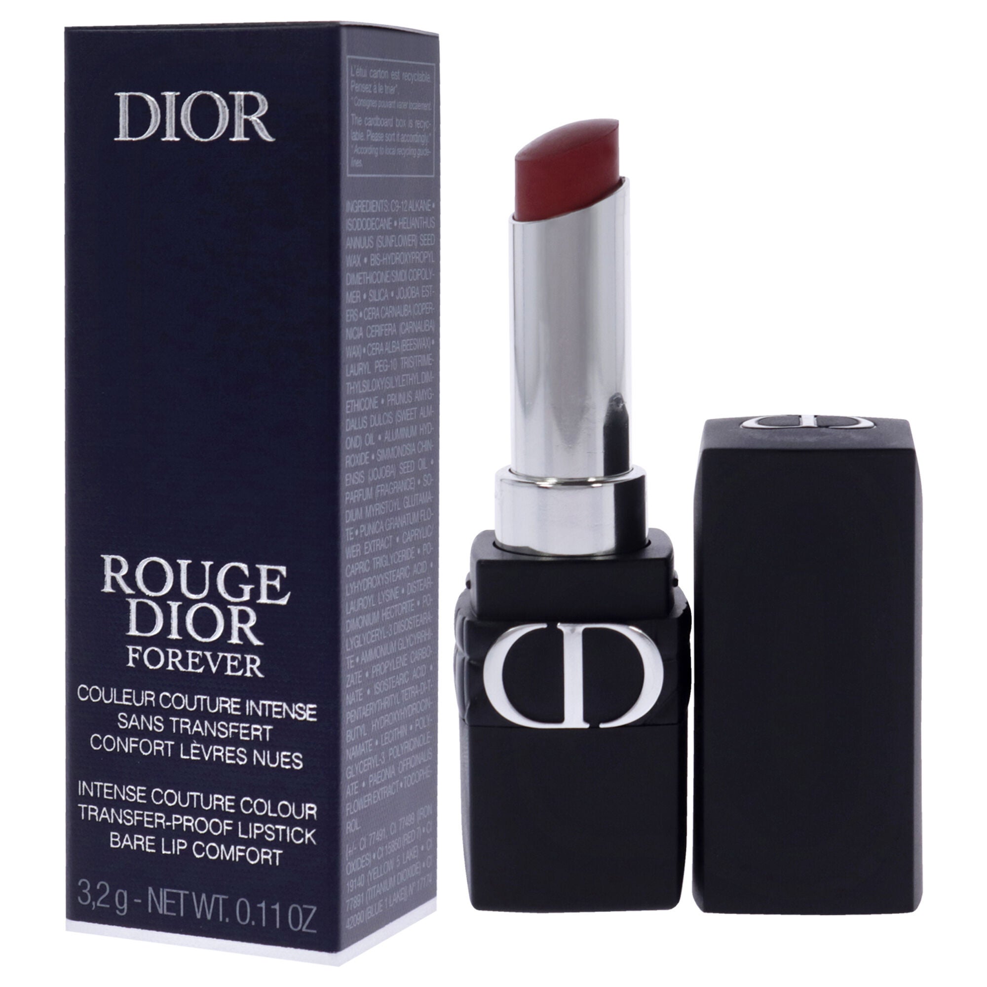Rouge Forever Transfer Proof Lipstick - 626 Forever Famous by Christian Dior for Women - 0.11 oz Lipstick, See Description, alternate image number 3
