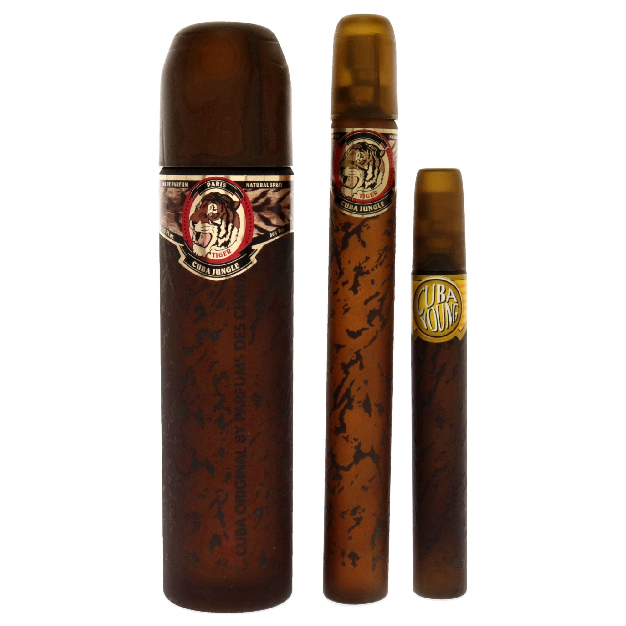 Cuba Jungle Tiger by Cuba for Women - 3 Pc Gift Set 3.3oz EDP Spray, 1.17oz EDP Spray, 0.5oz EDP Spray, , alternate image number 6