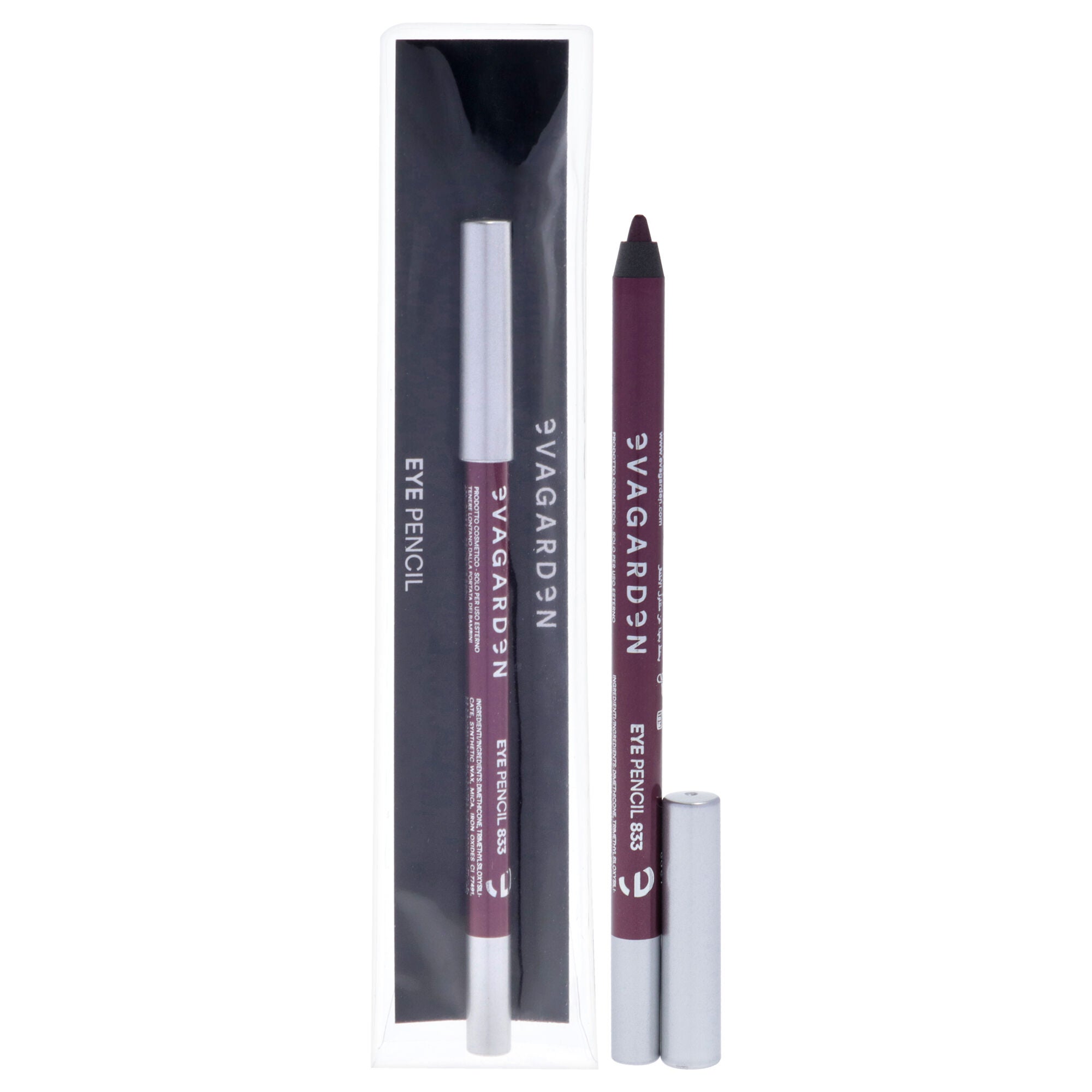 Superlast Eye Pencil - 833 Purple Energy by Evagarden for Women - 0.04 oz Eye Pencil, See Description, hi-res image number 0