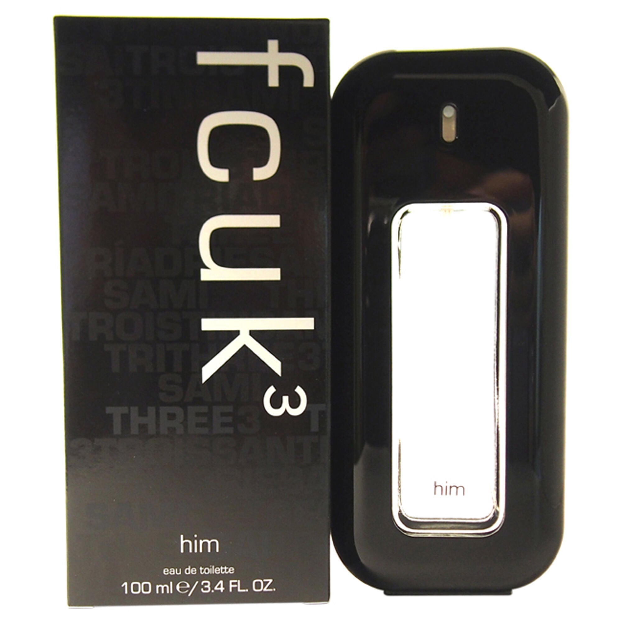 fcuk 3 by French Connection UK for Men - 3.4 oz EDT Spray, See Description, hi-res image number 0