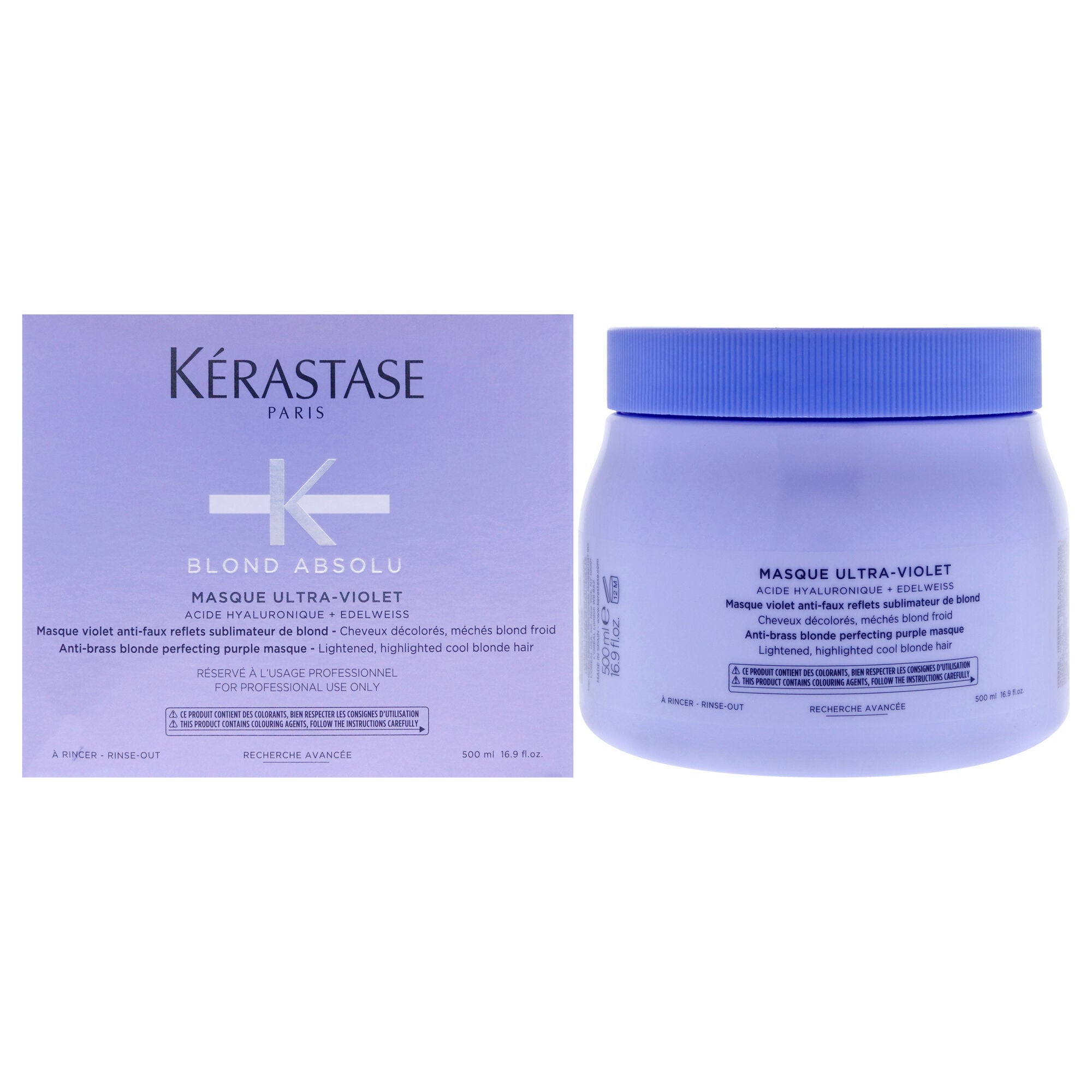 Blonde Absolu Ultra Violet Masque by Kerastase for Unisex - 16.9 oz Masque, See Description, hi-res image number 0