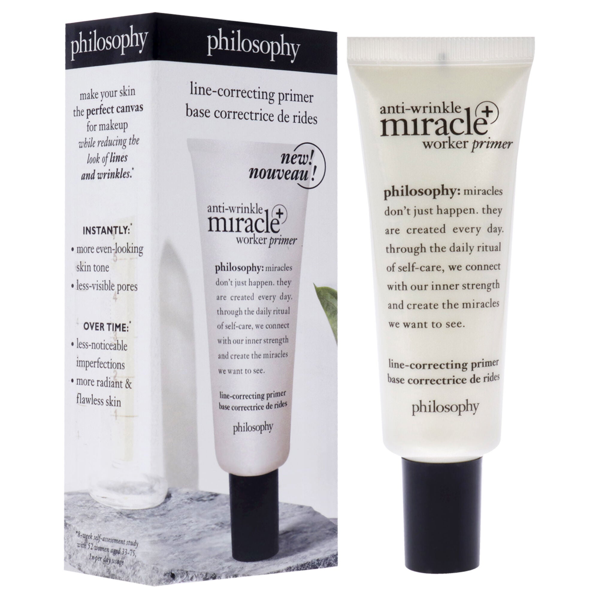 Anti-Wrinkle Miracle Worker Primer Plus Line-Correcting by Philosophy for Women - 0.9 oz Primer, See Description, alternate image number 2