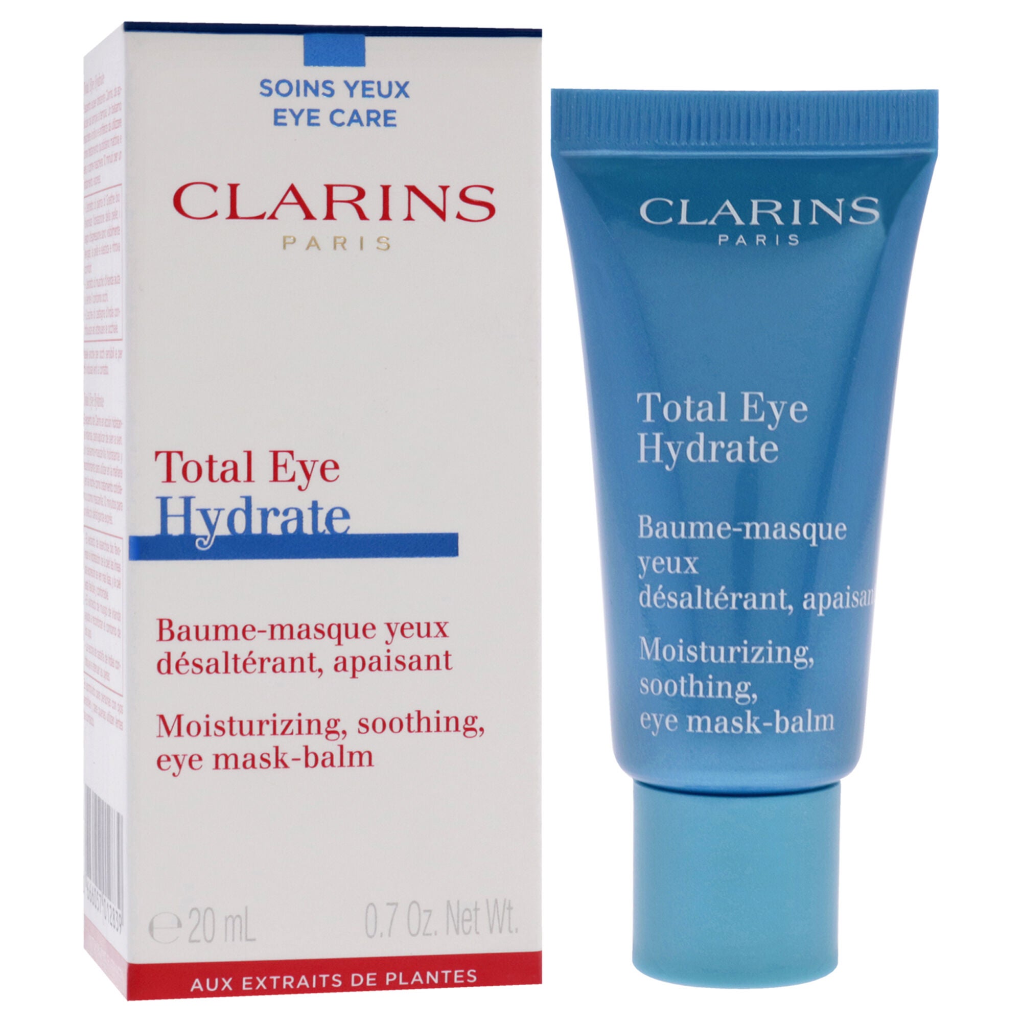 Total Eye Hydrate Moisturizing Soothing Eye Mask-Balm by Clarins for Women - 0.7 oz Balm, See Description, alternate image number 1