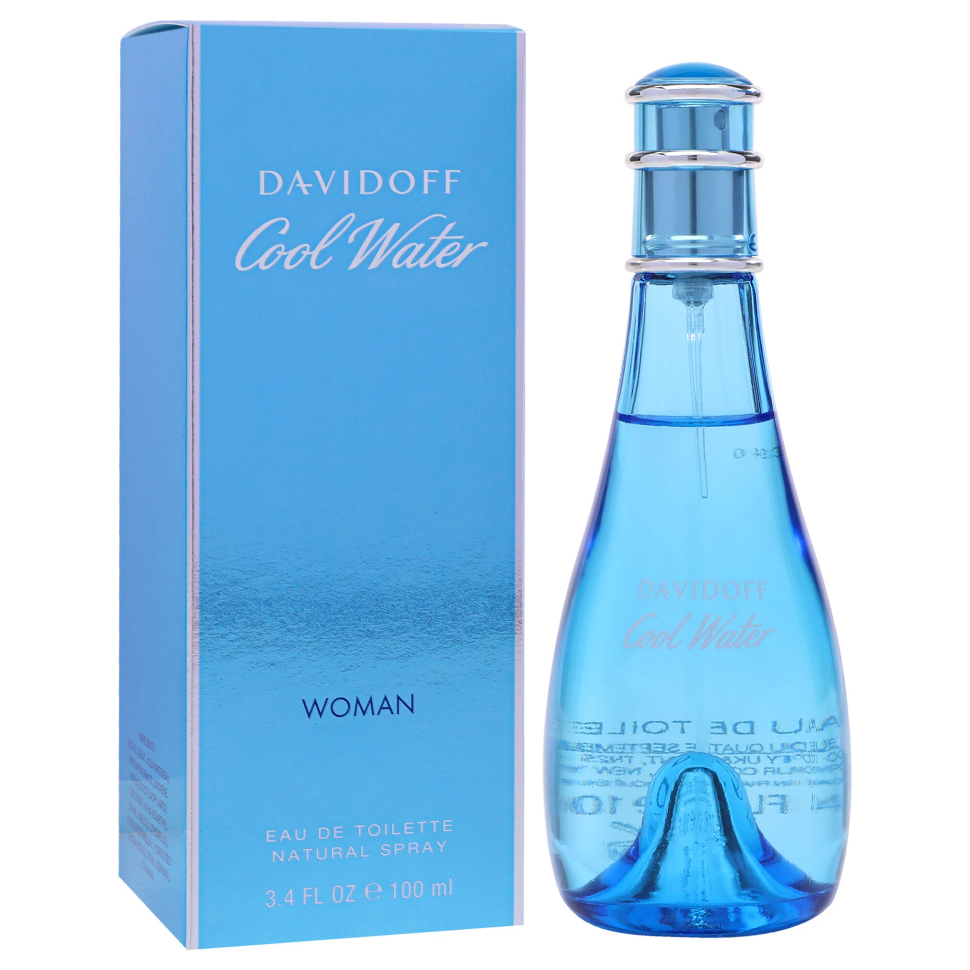 Cool Water by Davidoff for Women - 3.4 oz EDT Spray, See Description, alternate image number 1