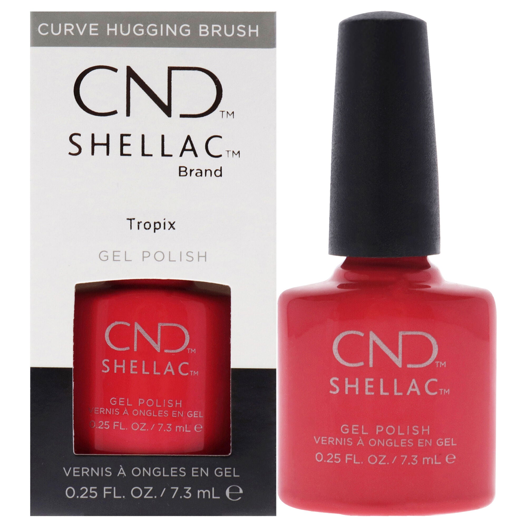 Shellac Nail Color - Tropix by CND for Women - 0.25 oz Nail Polish, See Description, hi-res image number 0