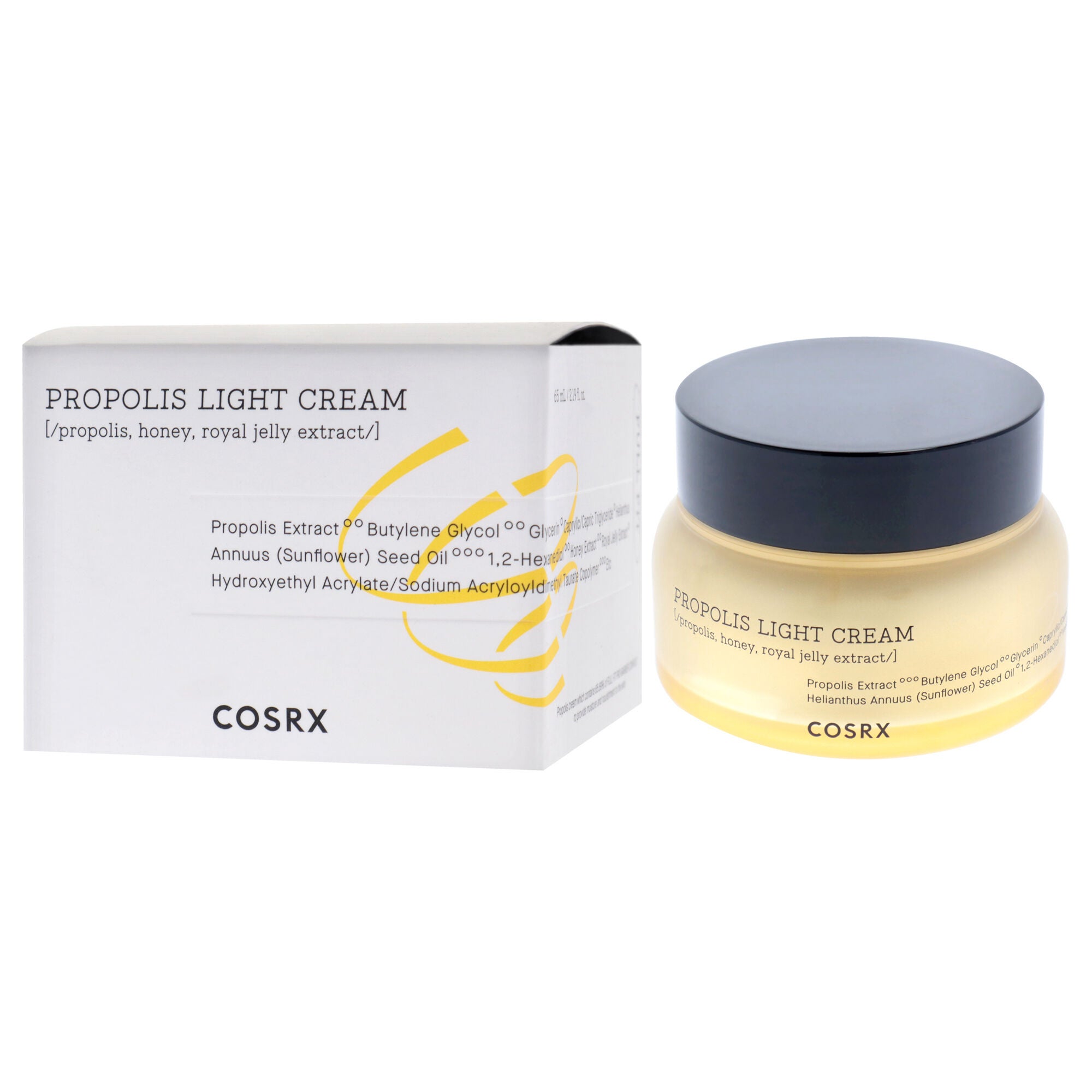 Full Fit Propolis Light Cream by Cosrx for Women - 2.19 oz Cream, Yellow, alternate image number 3