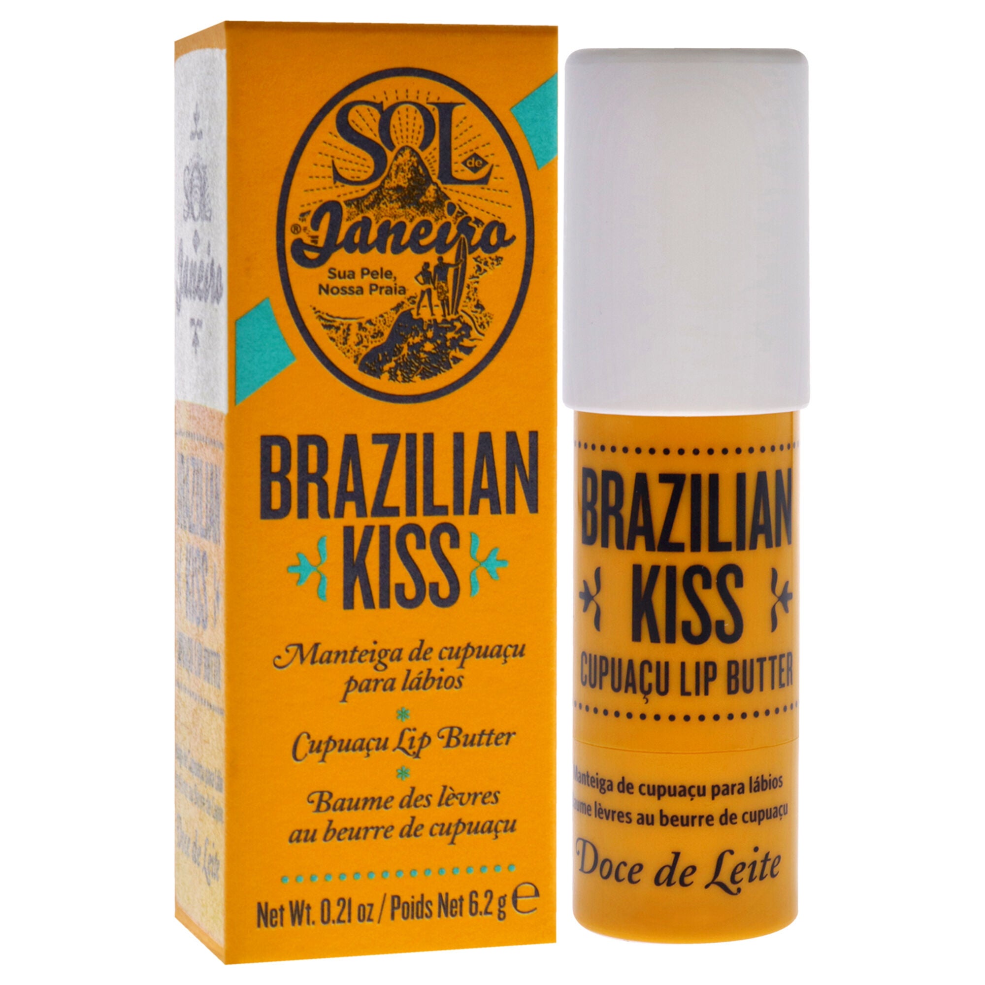 Brazilian Kiss Cupuacu Lip Butter by Sol de Janeiro for Unisex - 0.21 oz Lip Balm, , alternate image number 2